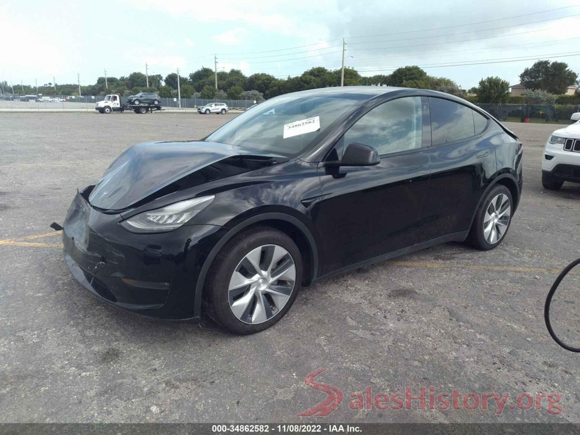 5YJYGDEE0MF070566 2021 TESLA MODEL Y