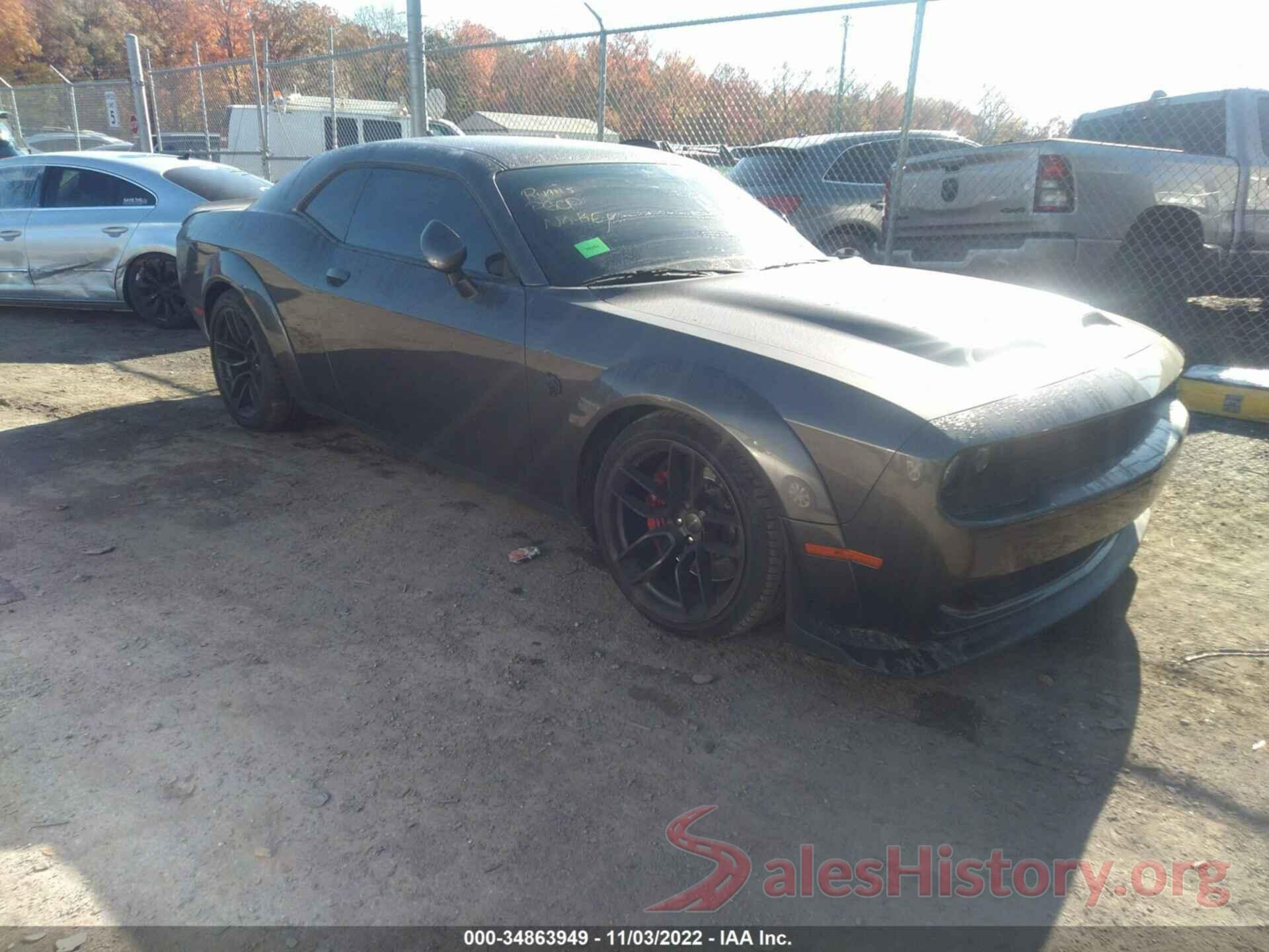 2C3CDZL98KH561517 2019 DODGE CHALLENGER