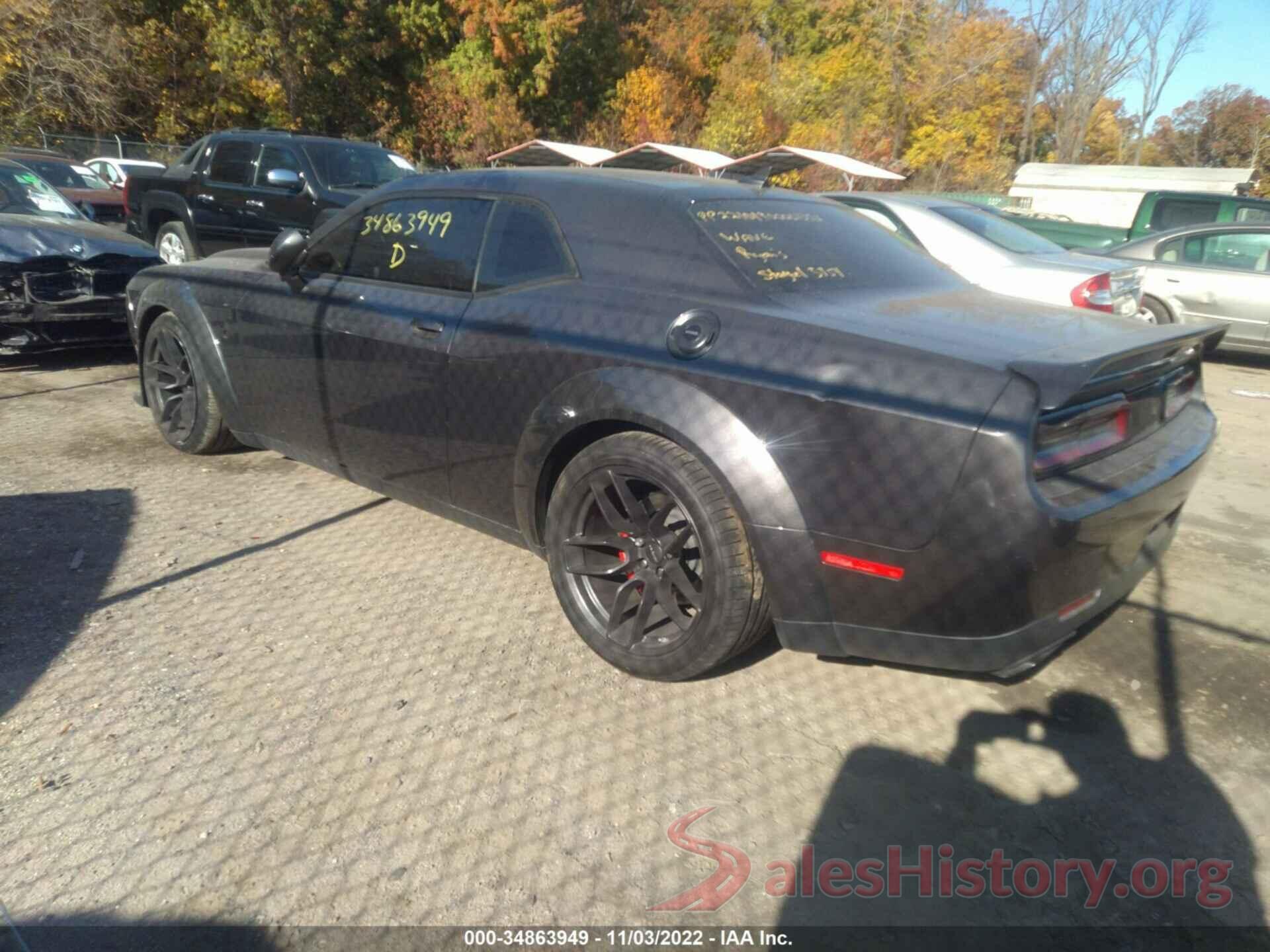 2C3CDZL98KH561517 2019 DODGE CHALLENGER