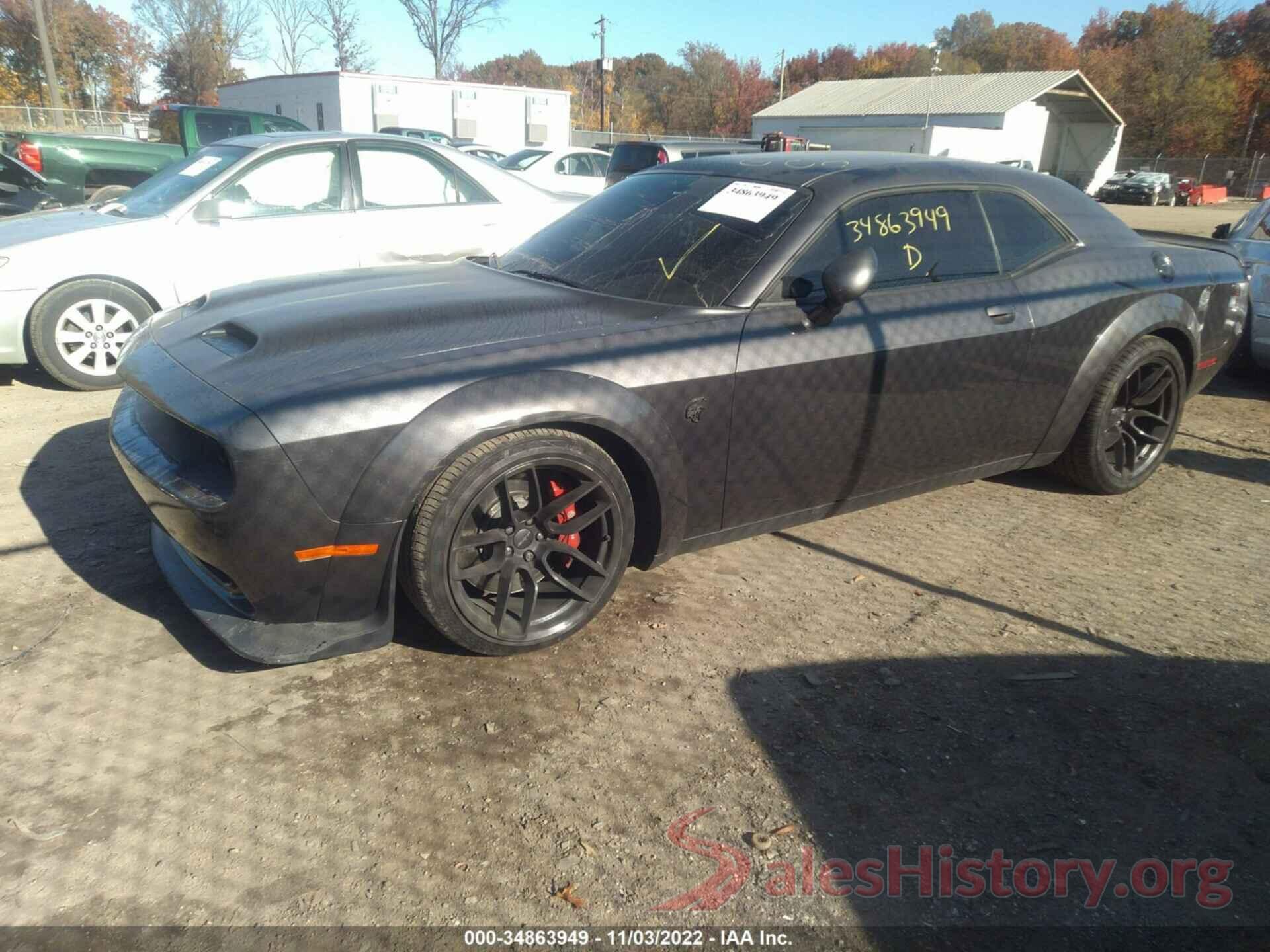 2C3CDZL98KH561517 2019 DODGE CHALLENGER