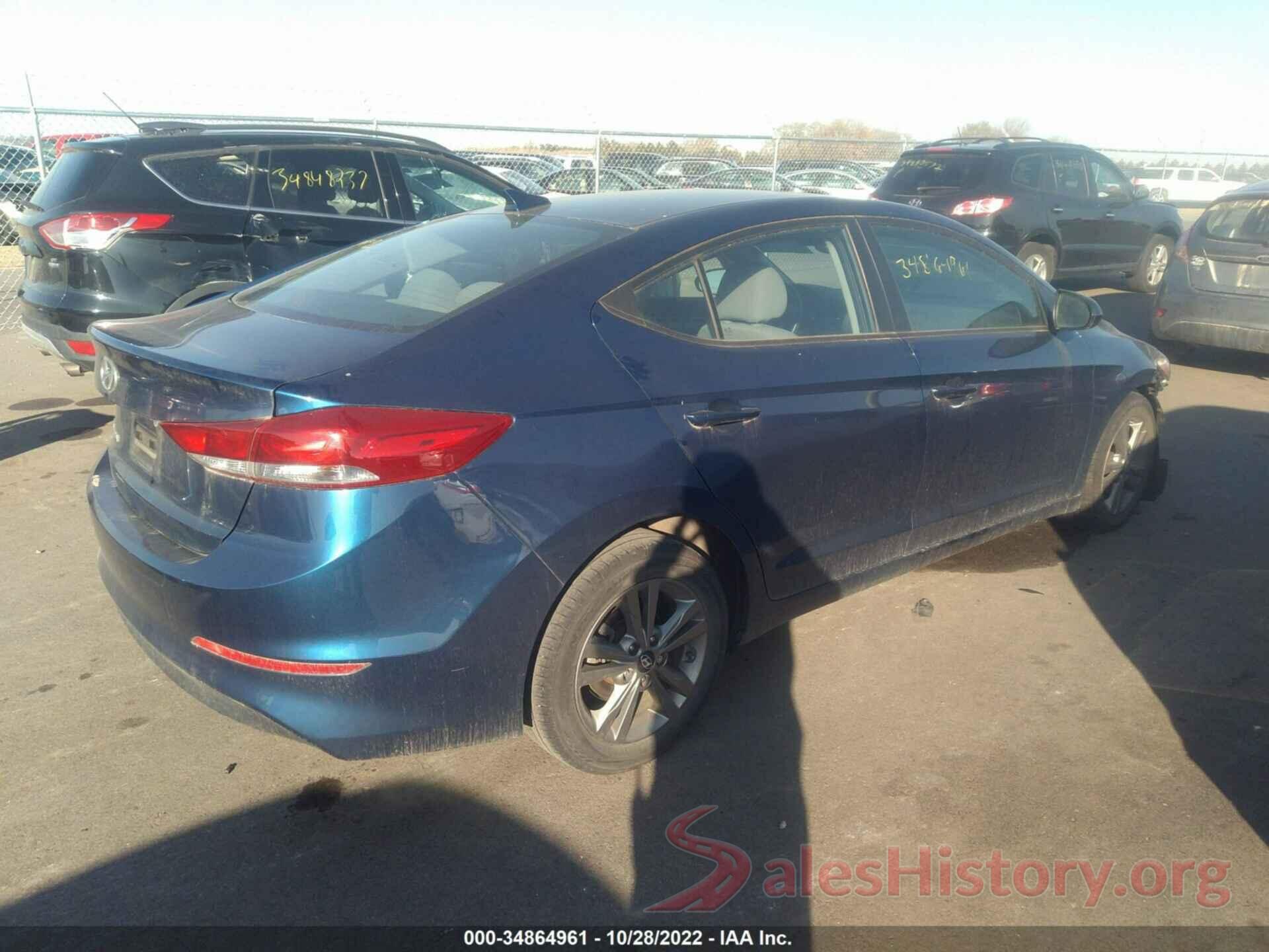 5NPD84LF2JH380934 2018 HYUNDAI ELANTRA