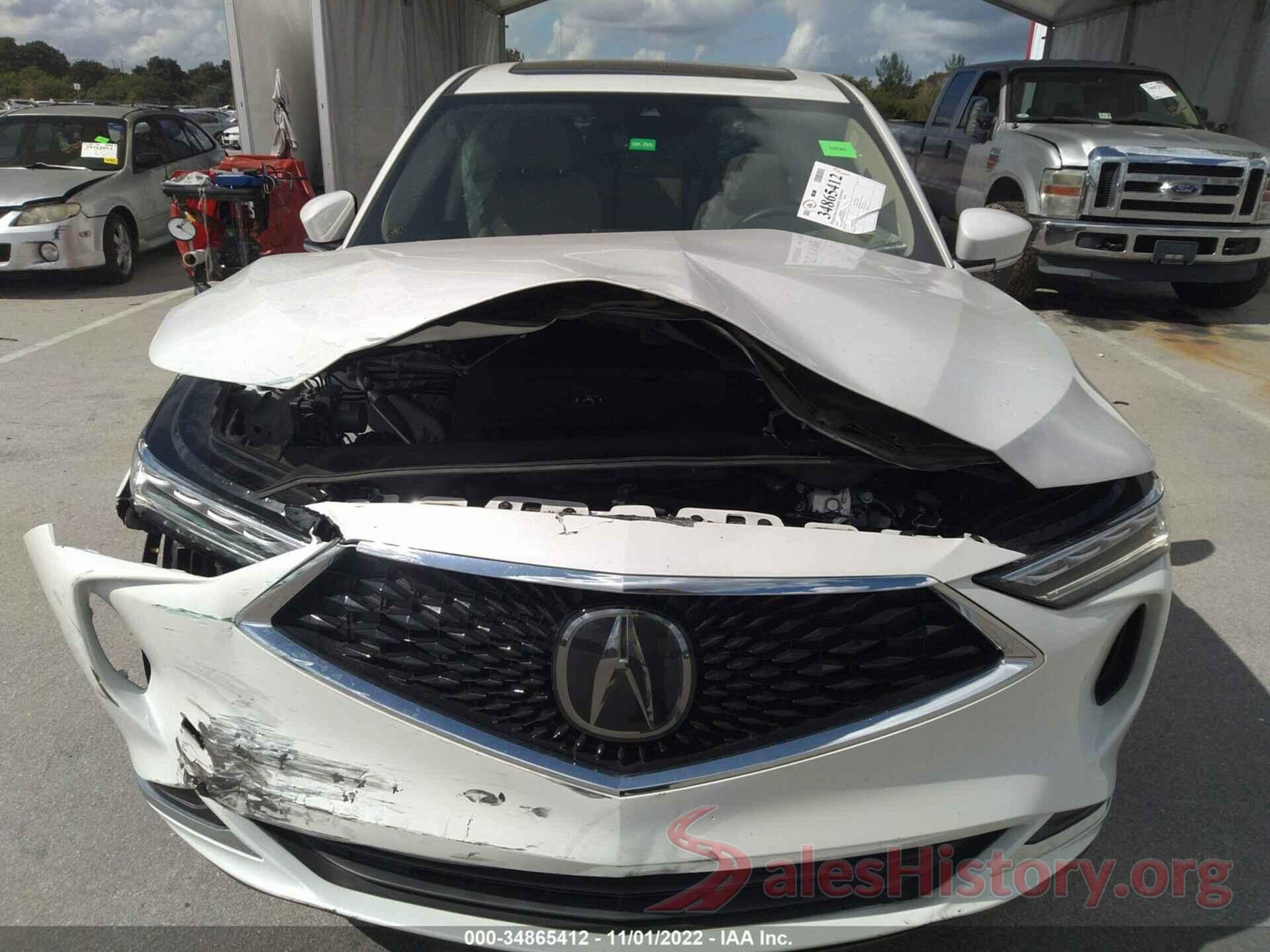 5J8YD9H36NL006967 2022 ACURA MDX