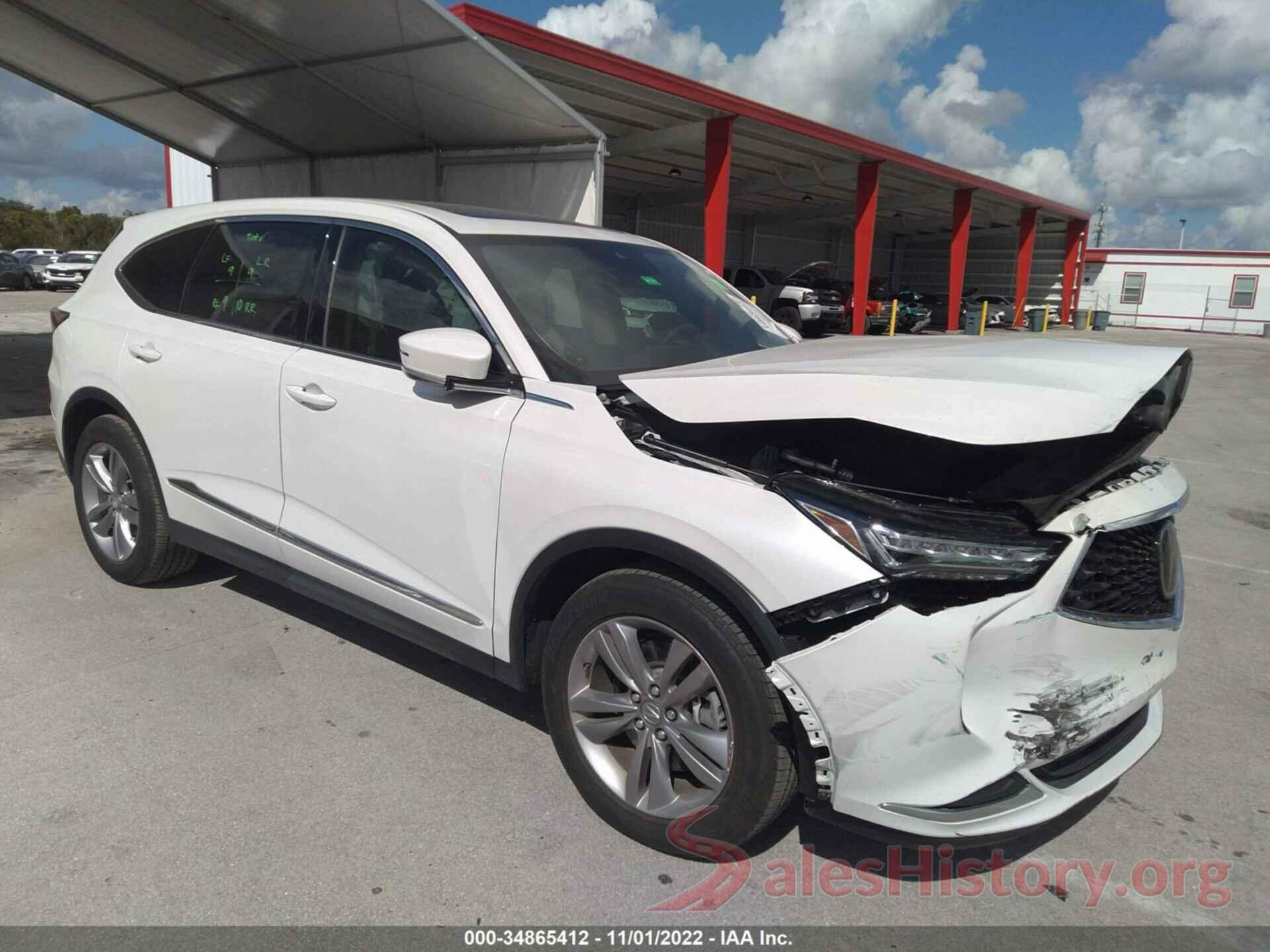 5J8YD9H36NL006967 2022 ACURA MDX