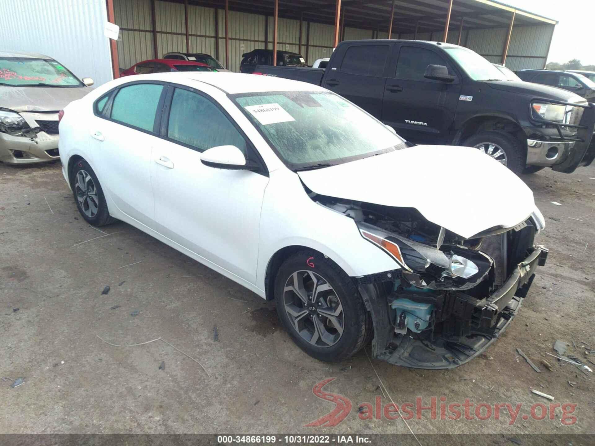 3KPF24AD5LE142997 2020 KIA FORTE