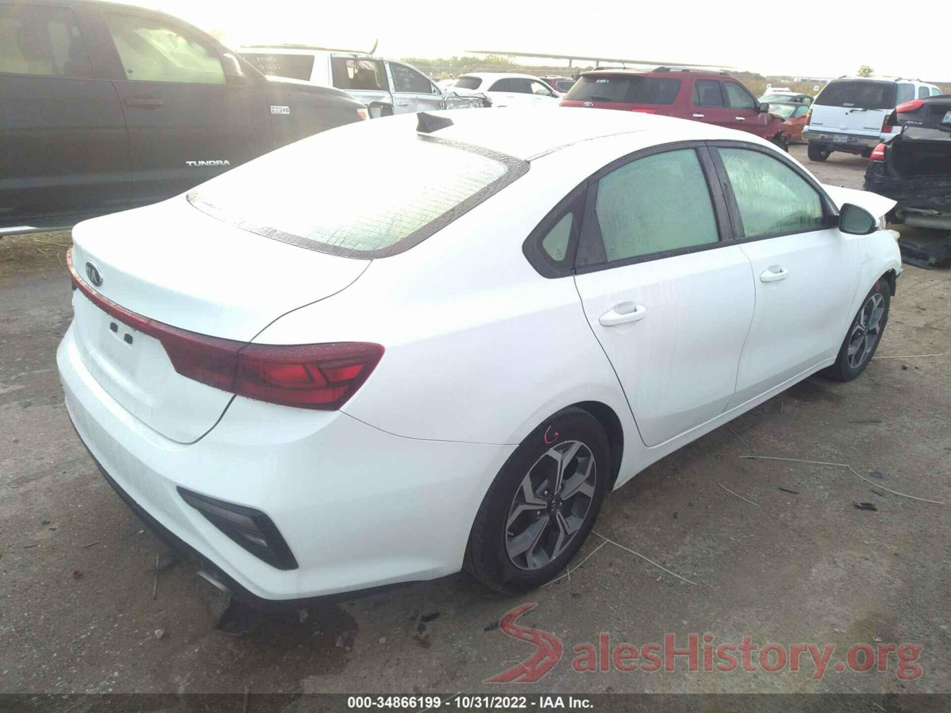 3KPF24AD5LE142997 2020 KIA FORTE