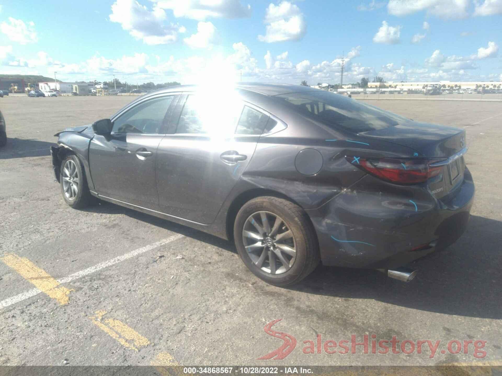 JM1GL1UM0M1608657 2021 MAZDA MAZDA6