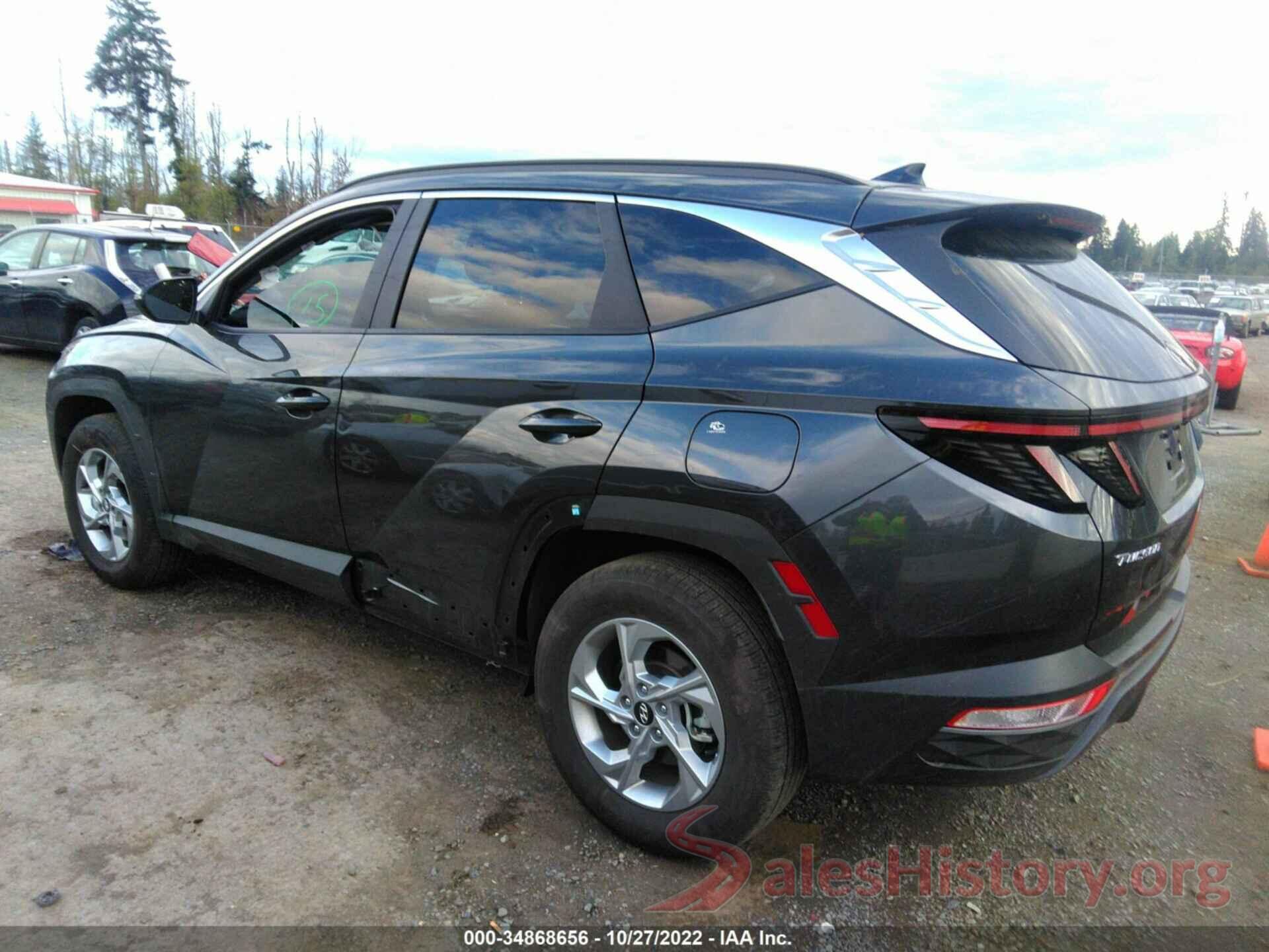 5NMJBCAE6NH083564 2022 HYUNDAI TUCSON