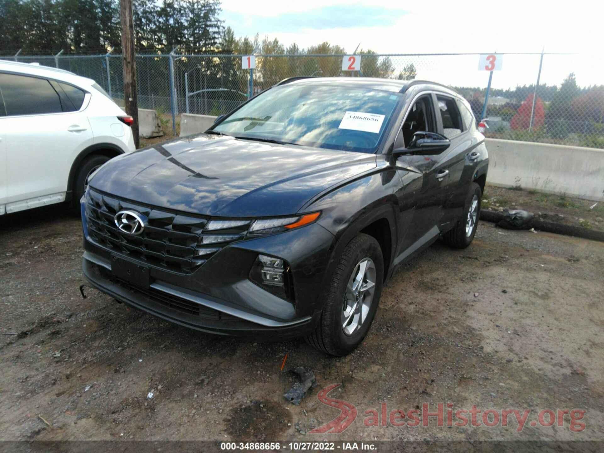 5NMJBCAE6NH083564 2022 HYUNDAI TUCSON