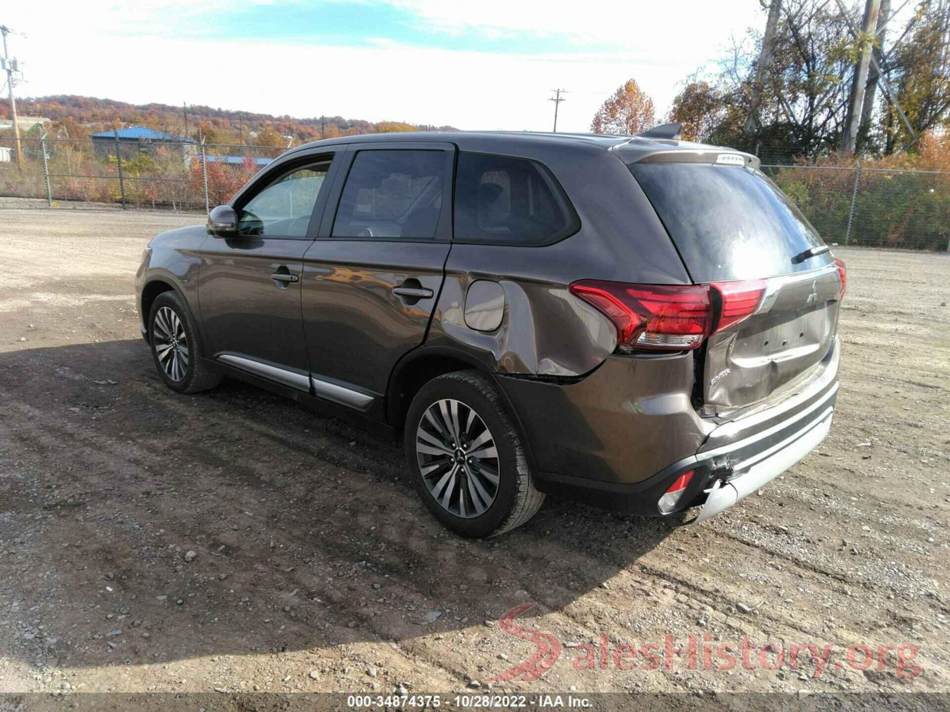 JA4AZ3A32LZ006638 2020 MITSUBISHI OUTLANDER