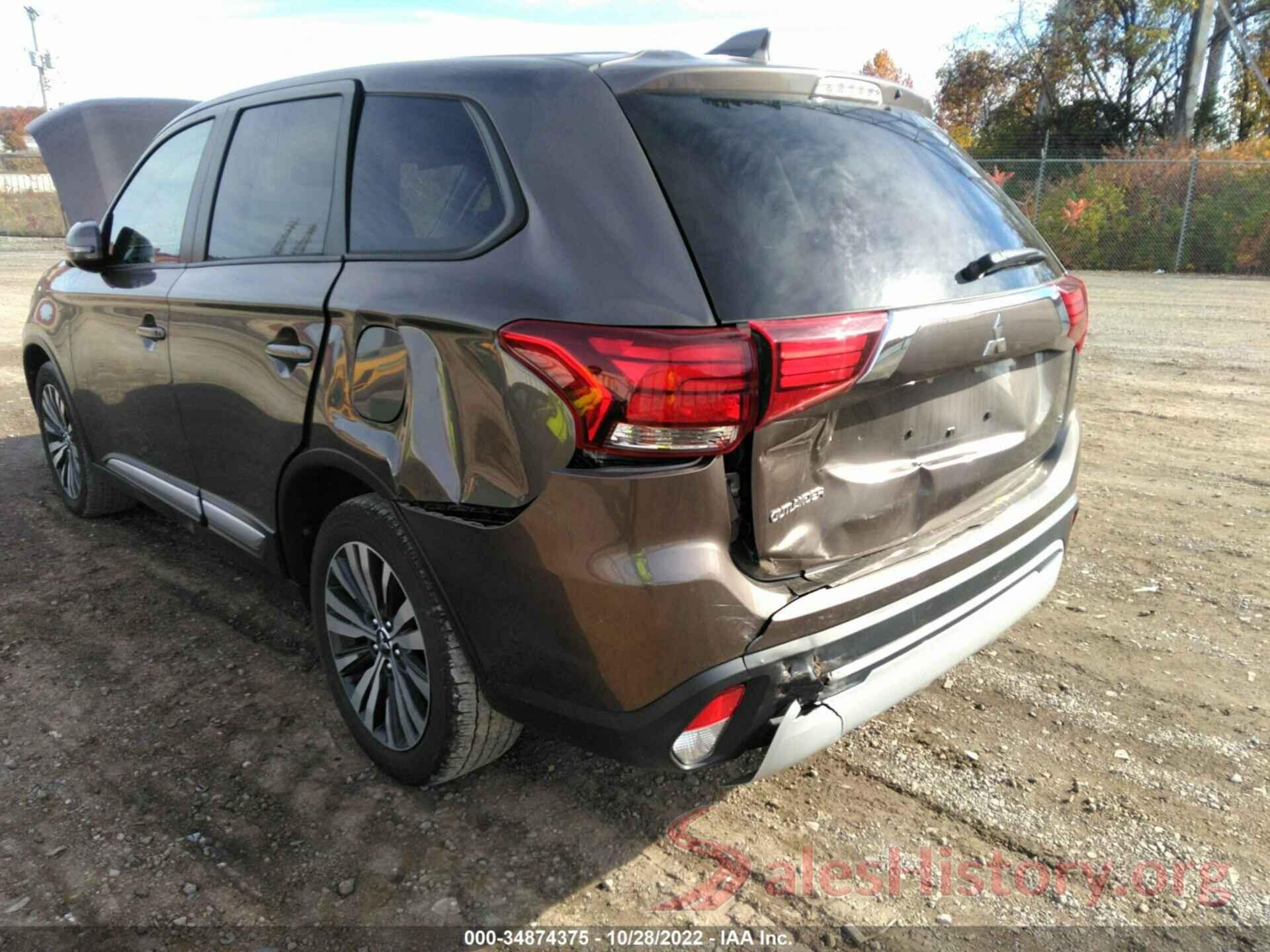 JA4AZ3A32LZ006638 2020 MITSUBISHI OUTLANDER