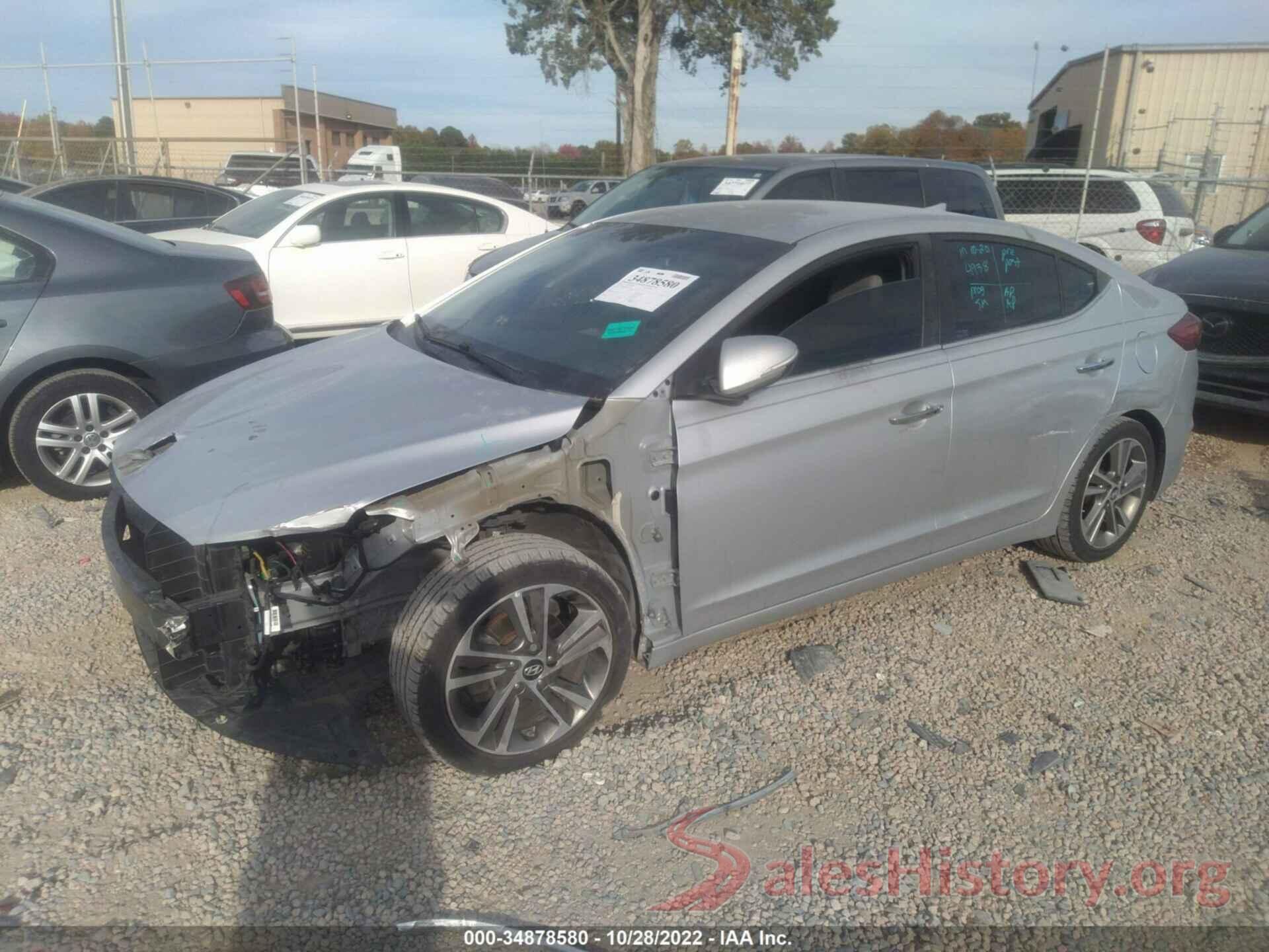 5NPD84LF6HH109790 2017 HYUNDAI ELANTRA