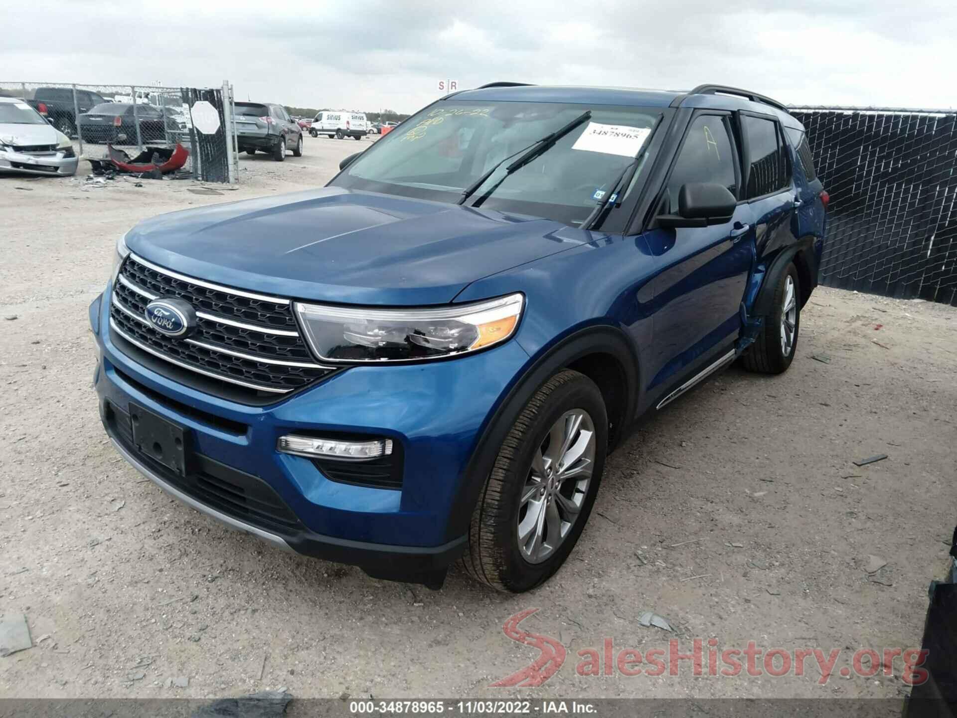 1FMSK7DH2NGA18814 2022 FORD EXPLORER