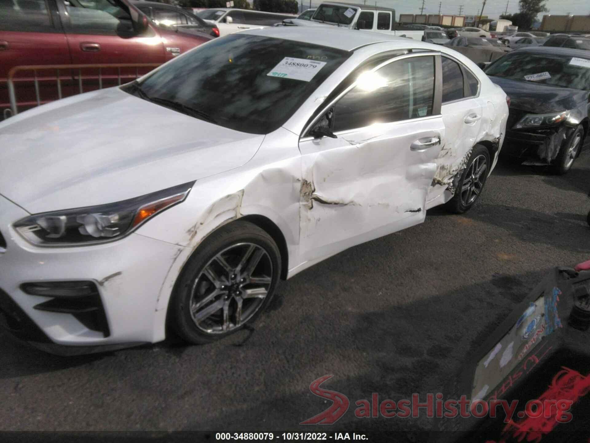 3KPF54AD7LE245345 2020 KIA FORTE