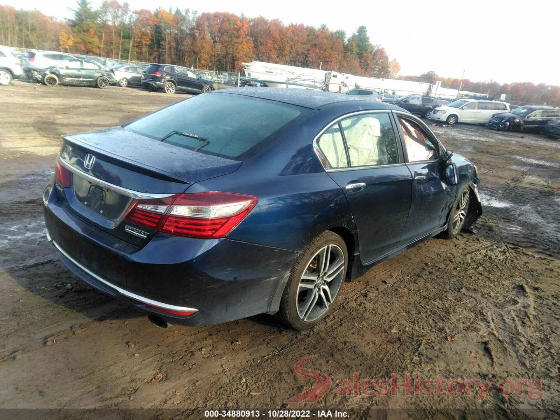 1HGCR2F1XHA303969 2017 HONDA ACCORD SEDAN