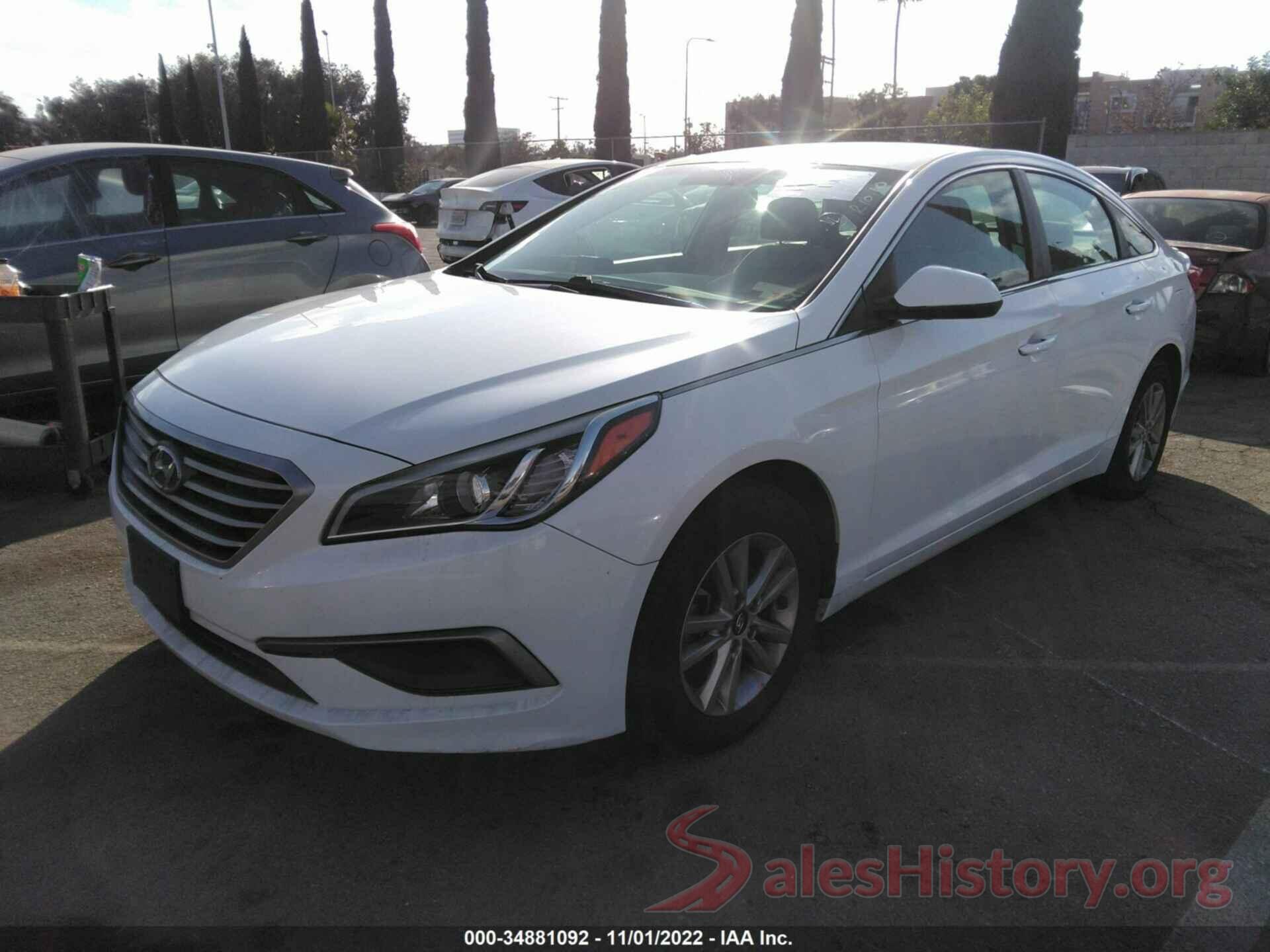 5NPE24AF7HH463424 2017 HYUNDAI SONATA