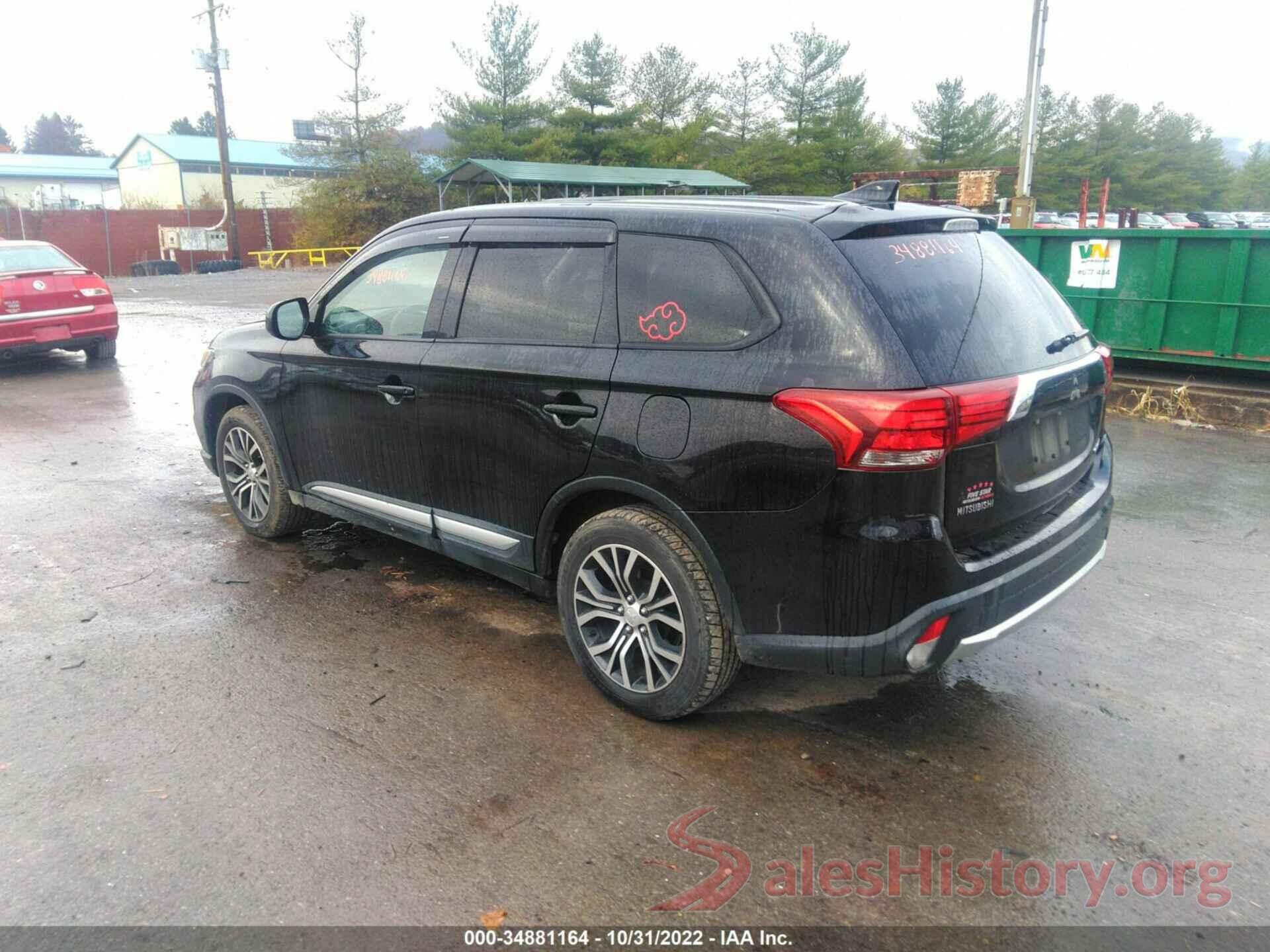 JA4AZ2A30JZ008394 2018 MITSUBISHI OUTLANDER