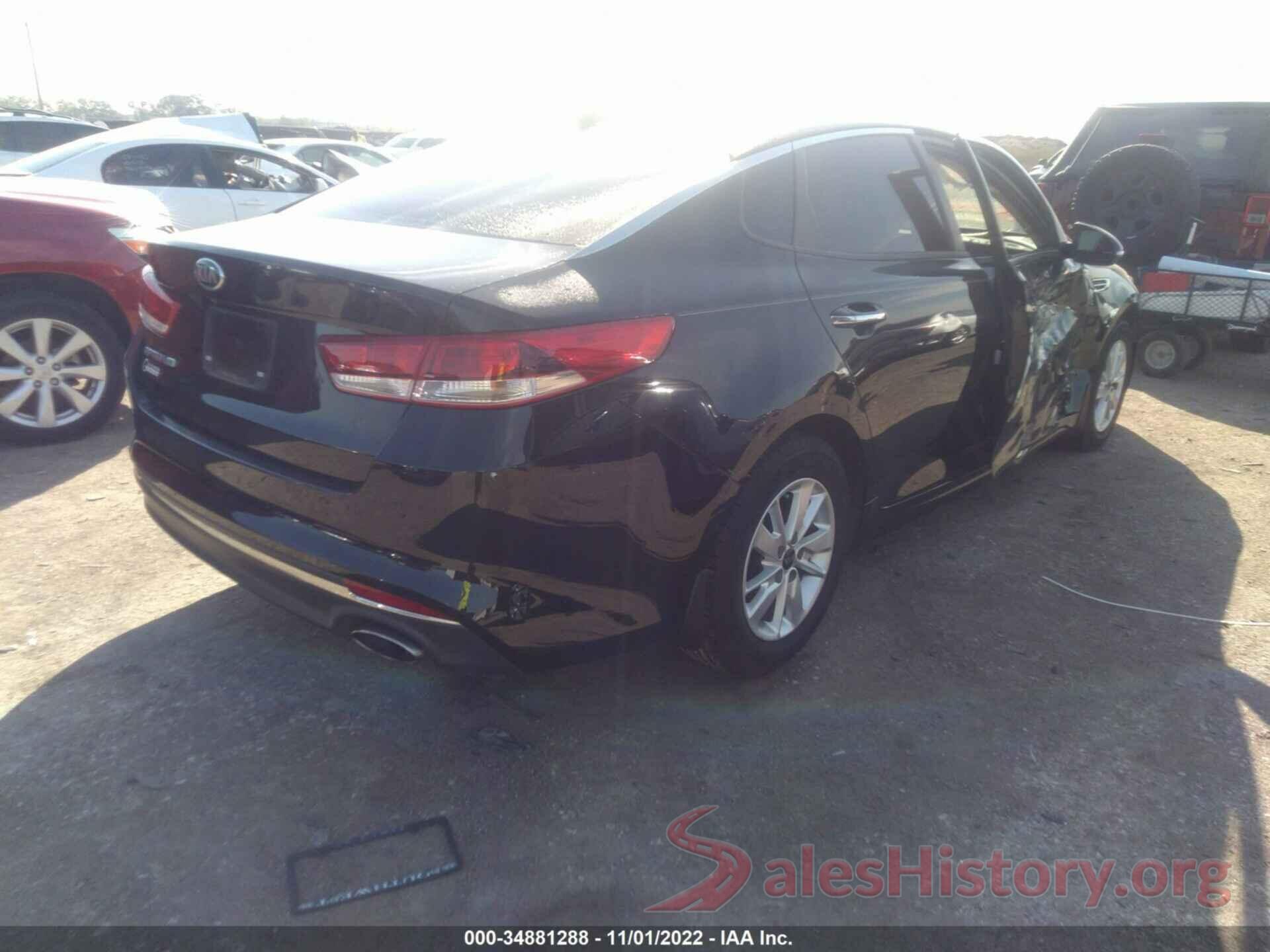 5XXGT4L35JG224271 2018 KIA OPTIMA