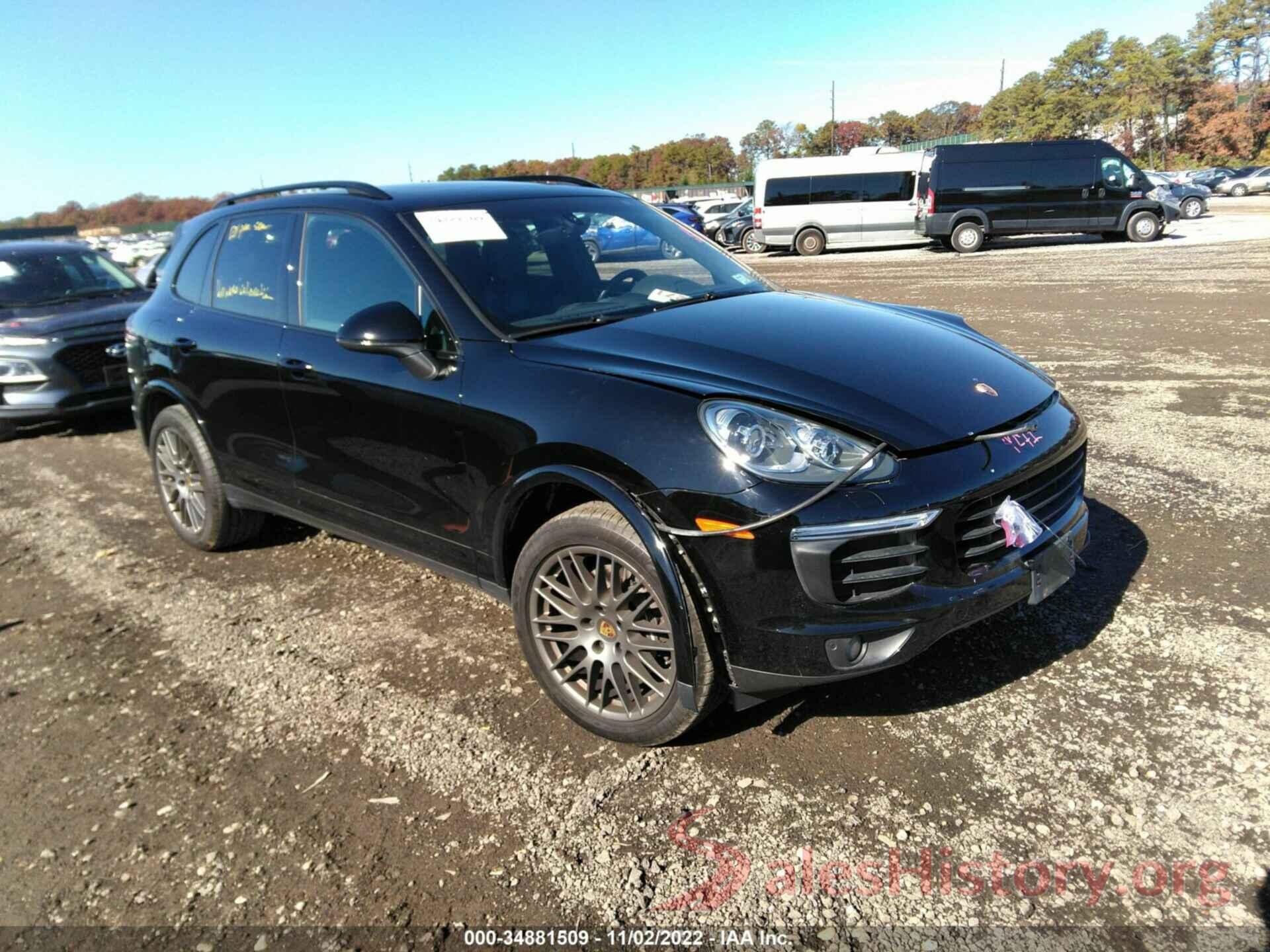 WP1AA2A29HKA88056 2017 PORSCHE CAYENNE