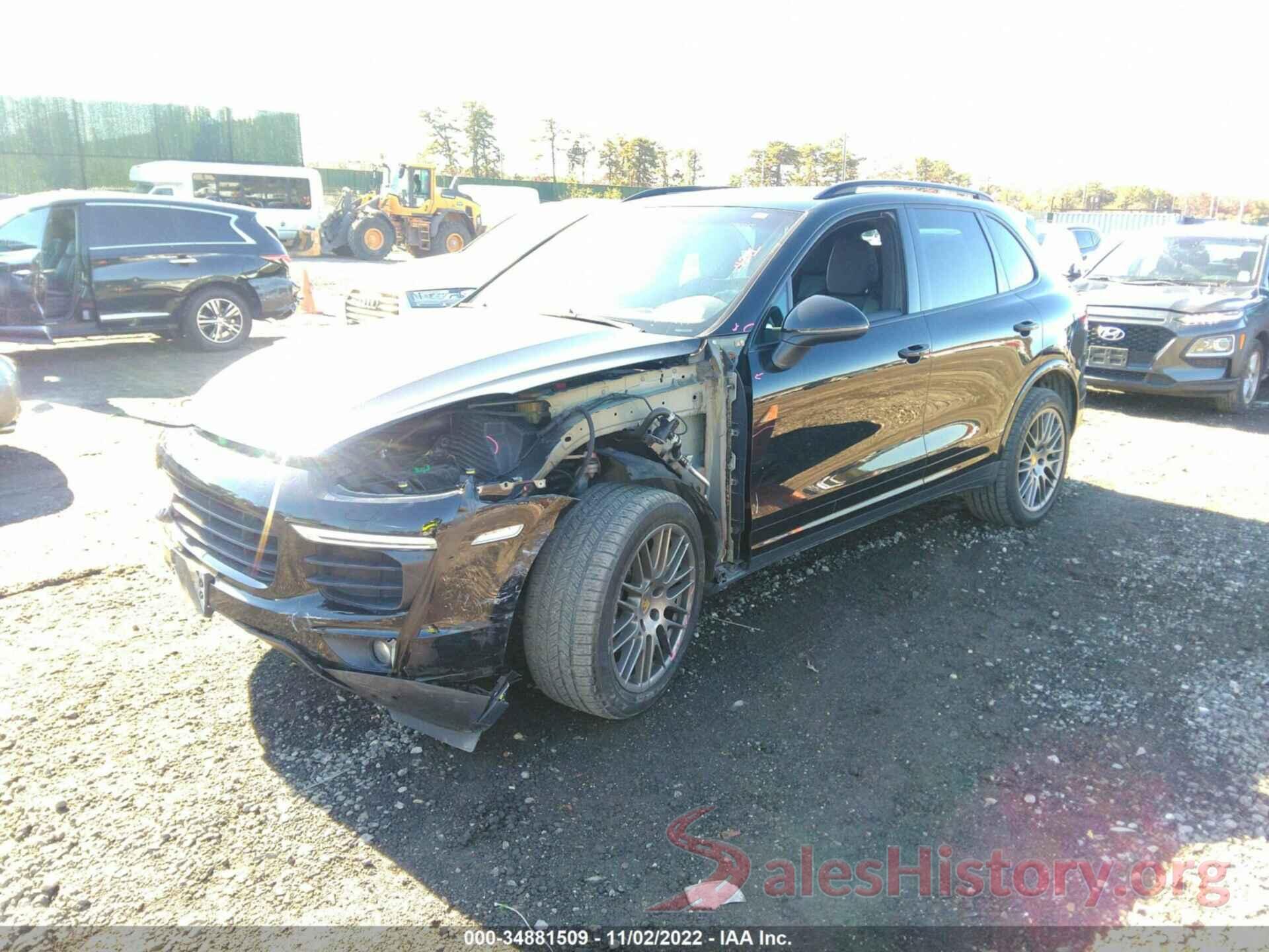 WP1AA2A29HKA88056 2017 PORSCHE CAYENNE