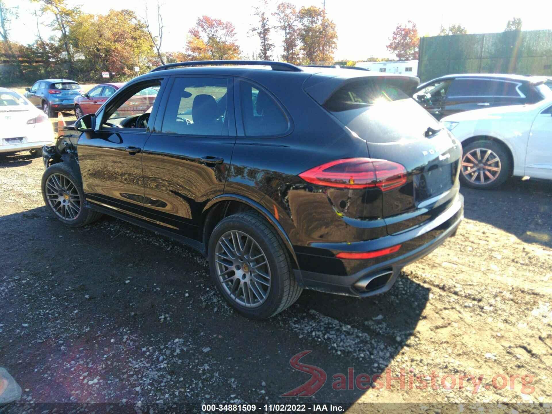 WP1AA2A29HKA88056 2017 PORSCHE CAYENNE