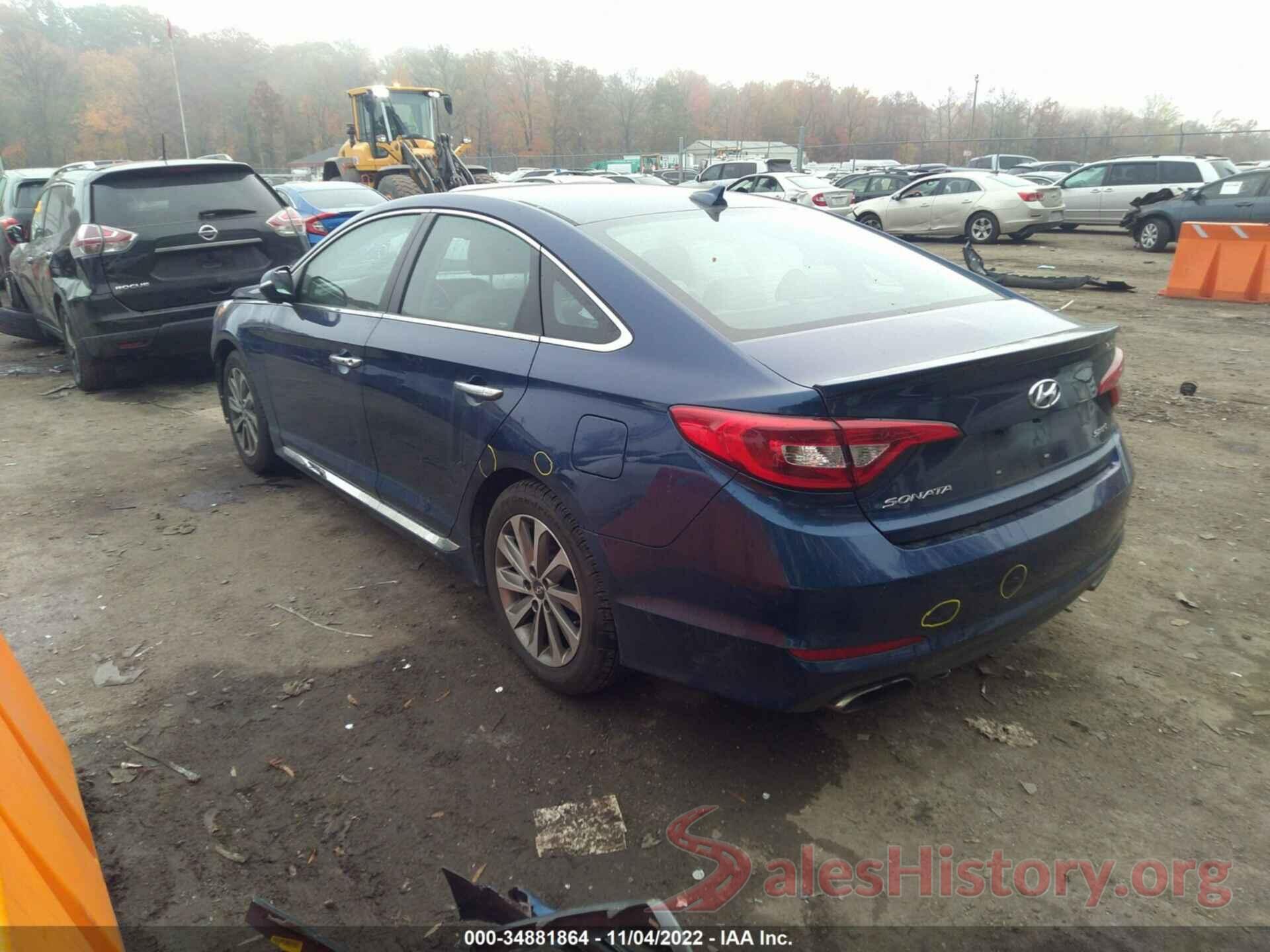 5NPE34AF9HH560444 2017 HYUNDAI SONATA