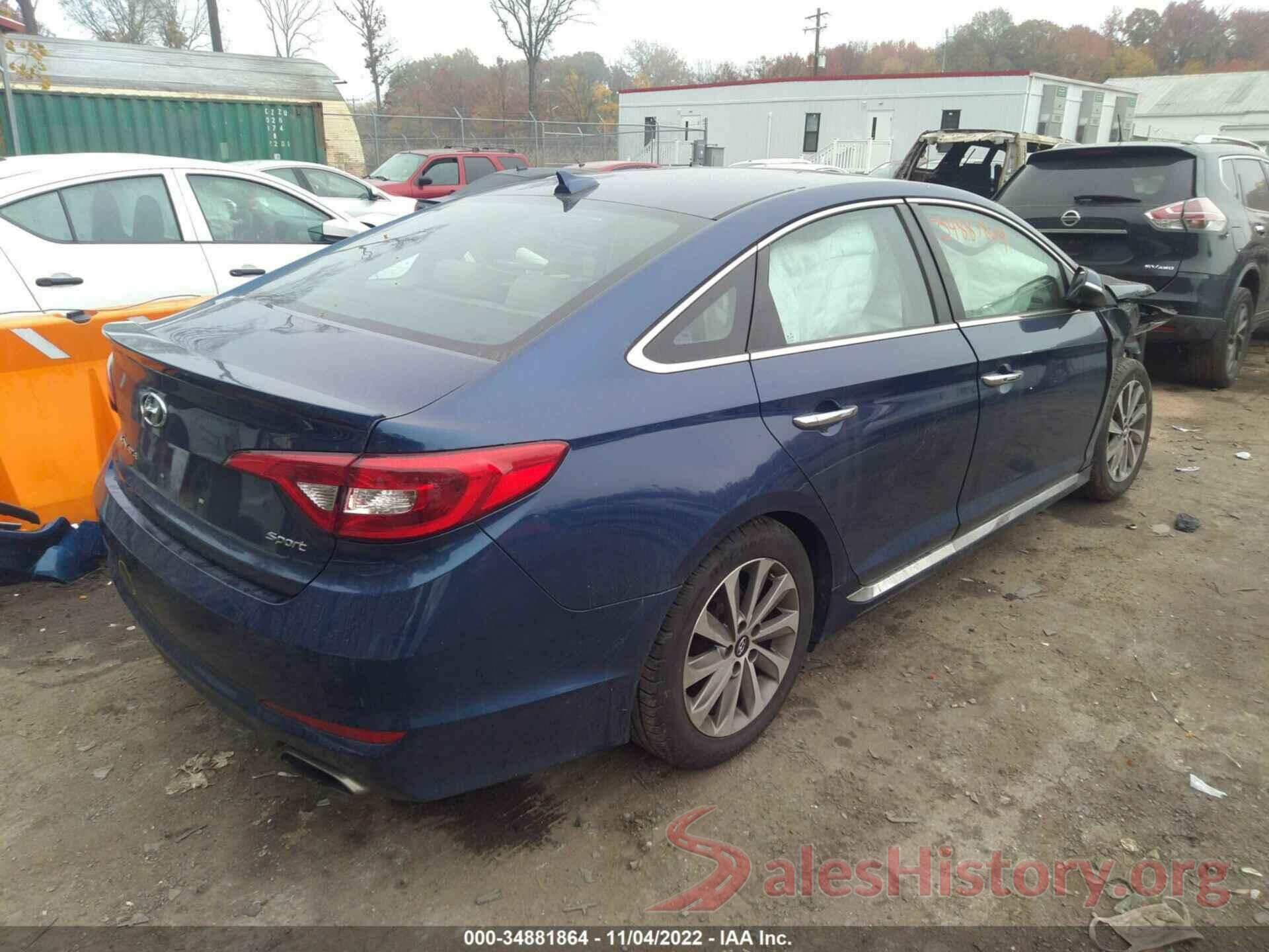 5NPE34AF9HH560444 2017 HYUNDAI SONATA