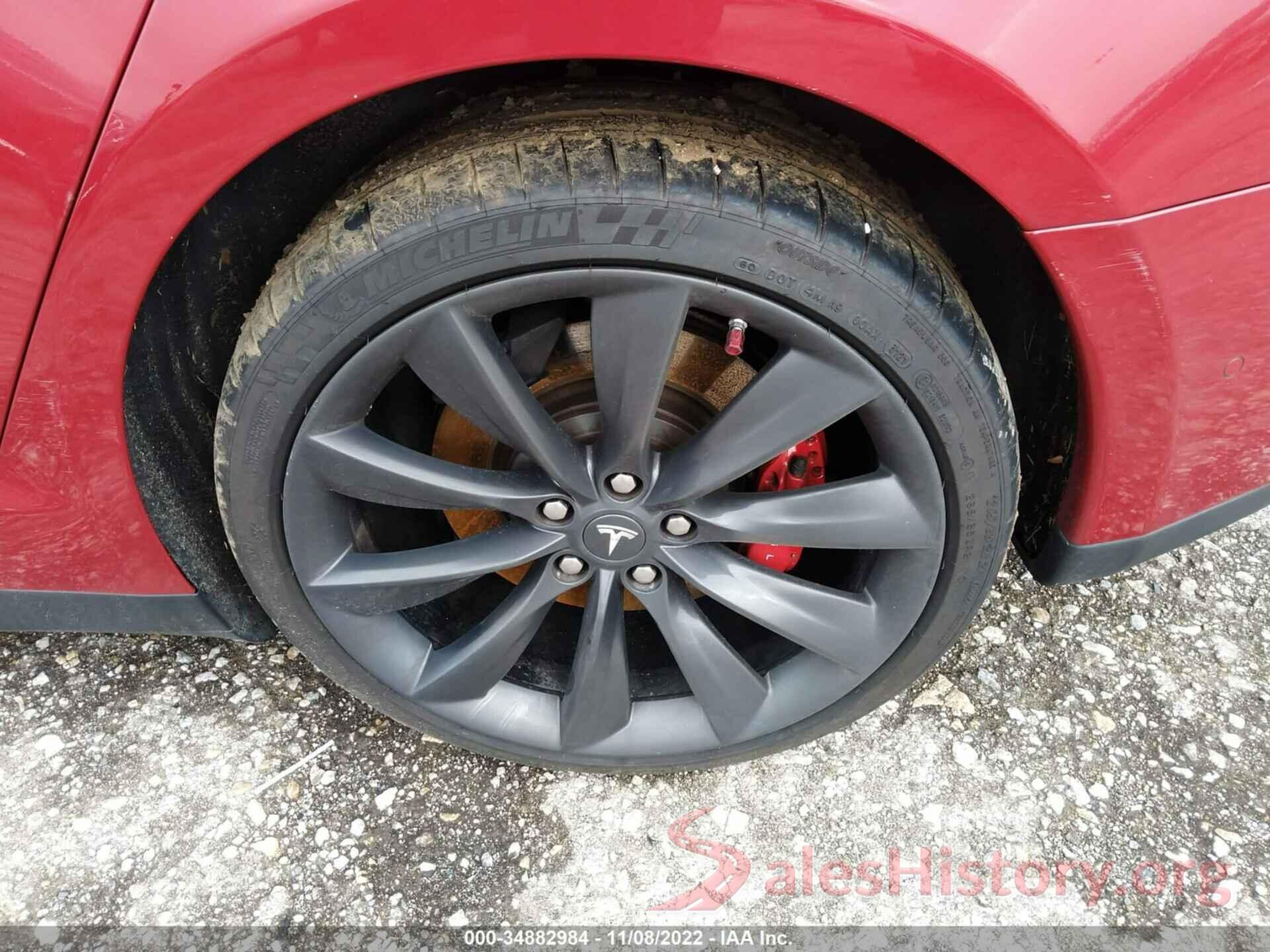 5YJSA1H2XEFP63587 2014 TESLA MODEL S