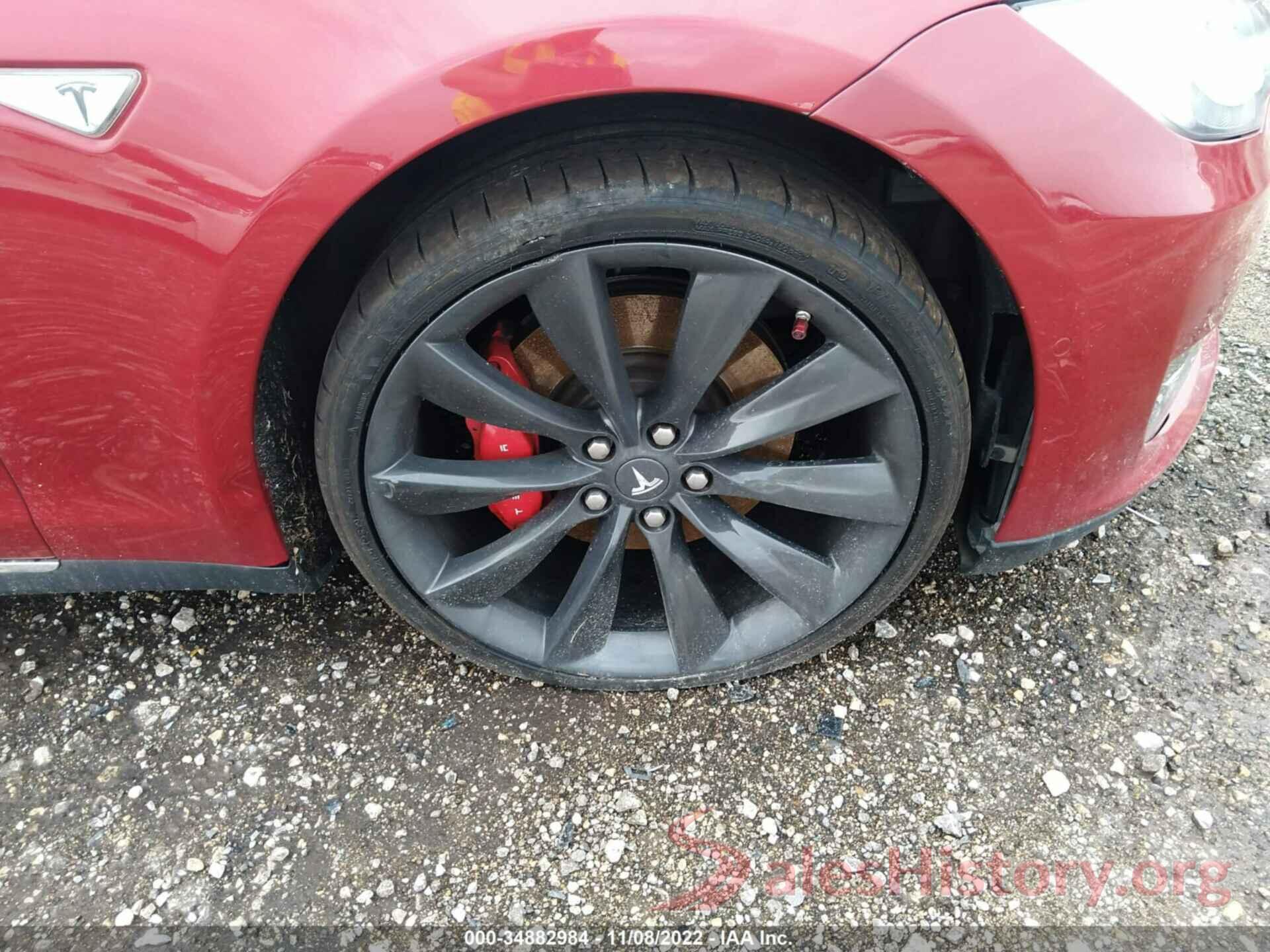 5YJSA1H2XEFP63587 2014 TESLA MODEL S