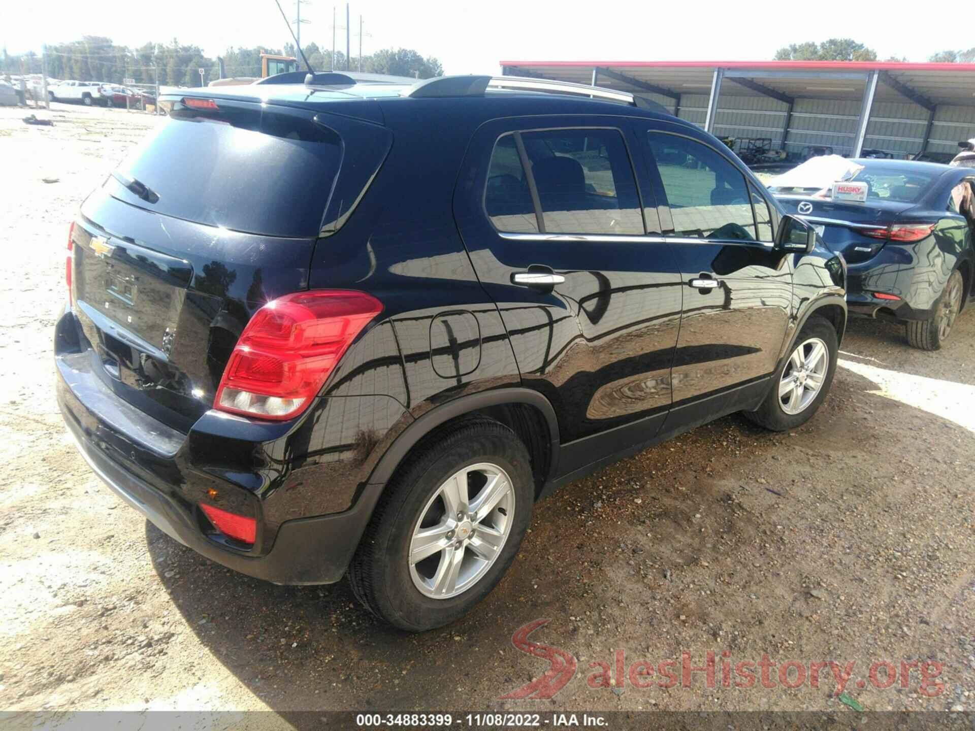 KL7CJLSB6LB074202 2020 CHEVROLET TRAX