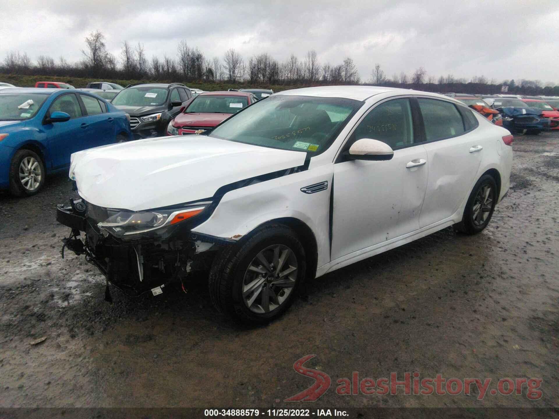 5XXGT4L36KG327605 2019 KIA OPTIMA