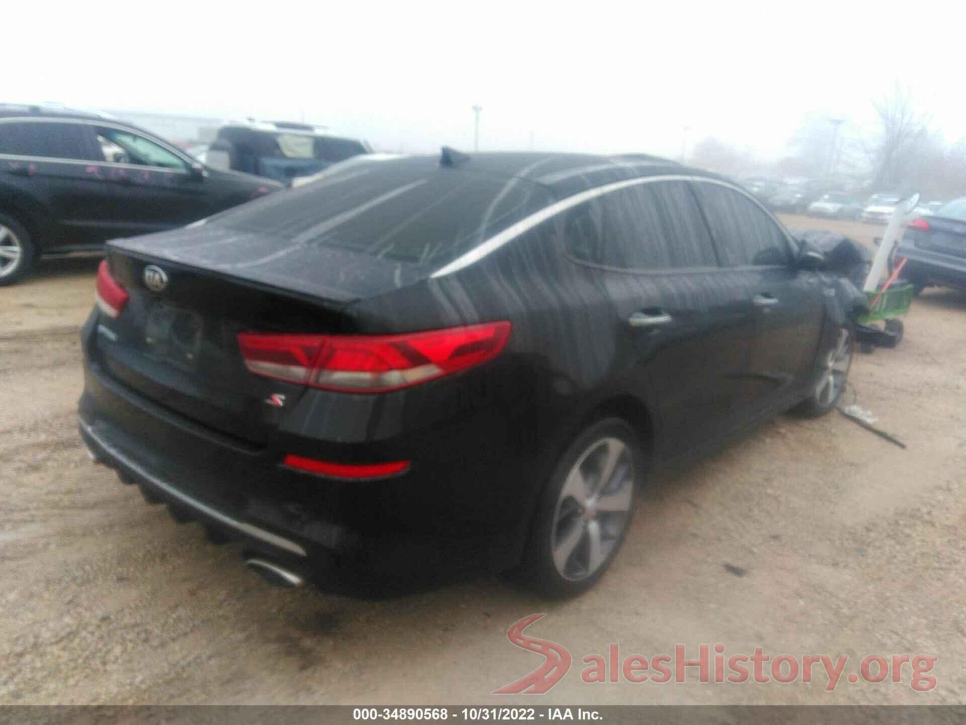 5XXGT4L3XKG334895 2019 KIA OPTIMA