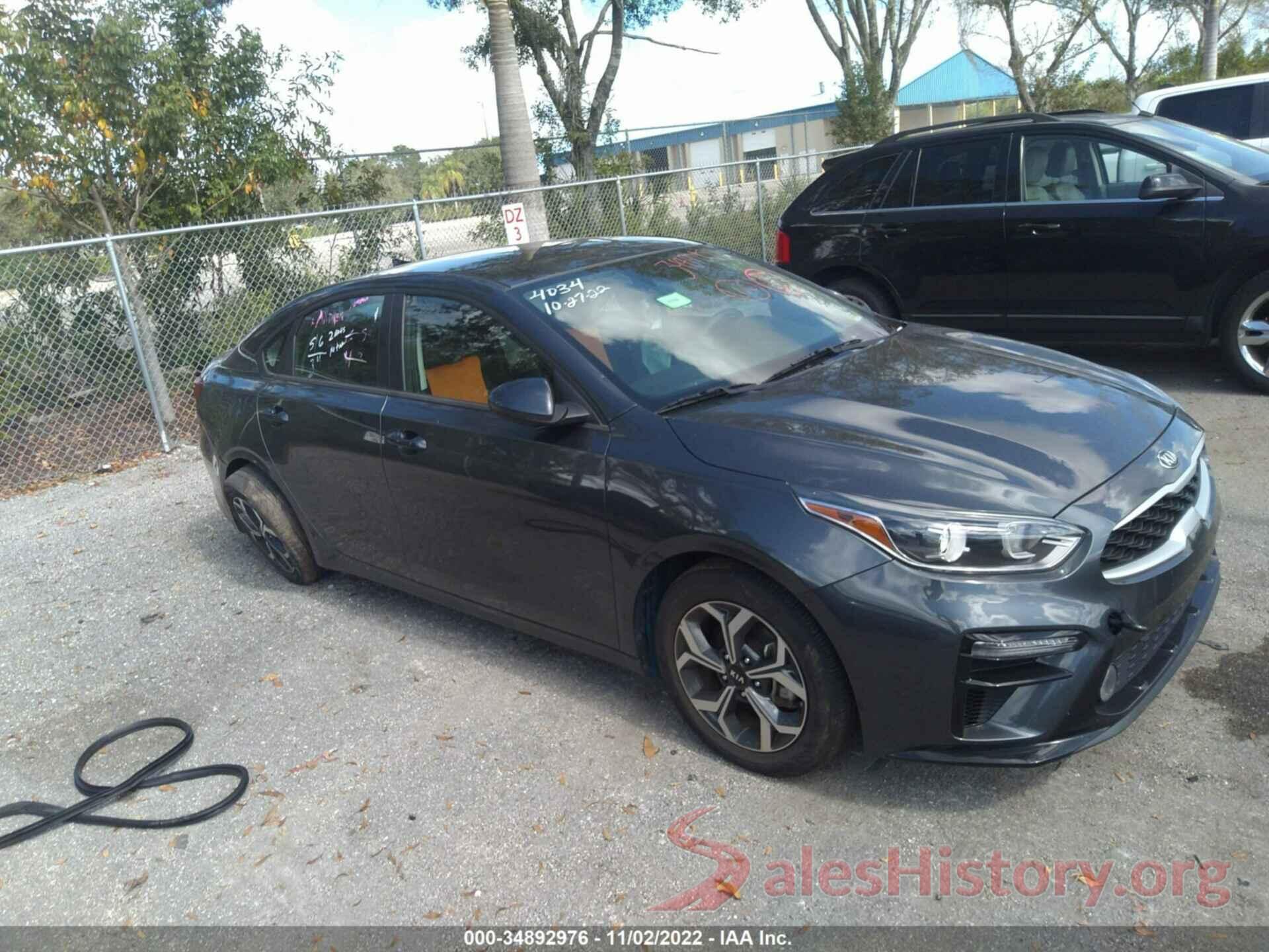 3KPF24AD4LE204034 2020 KIA FORTE