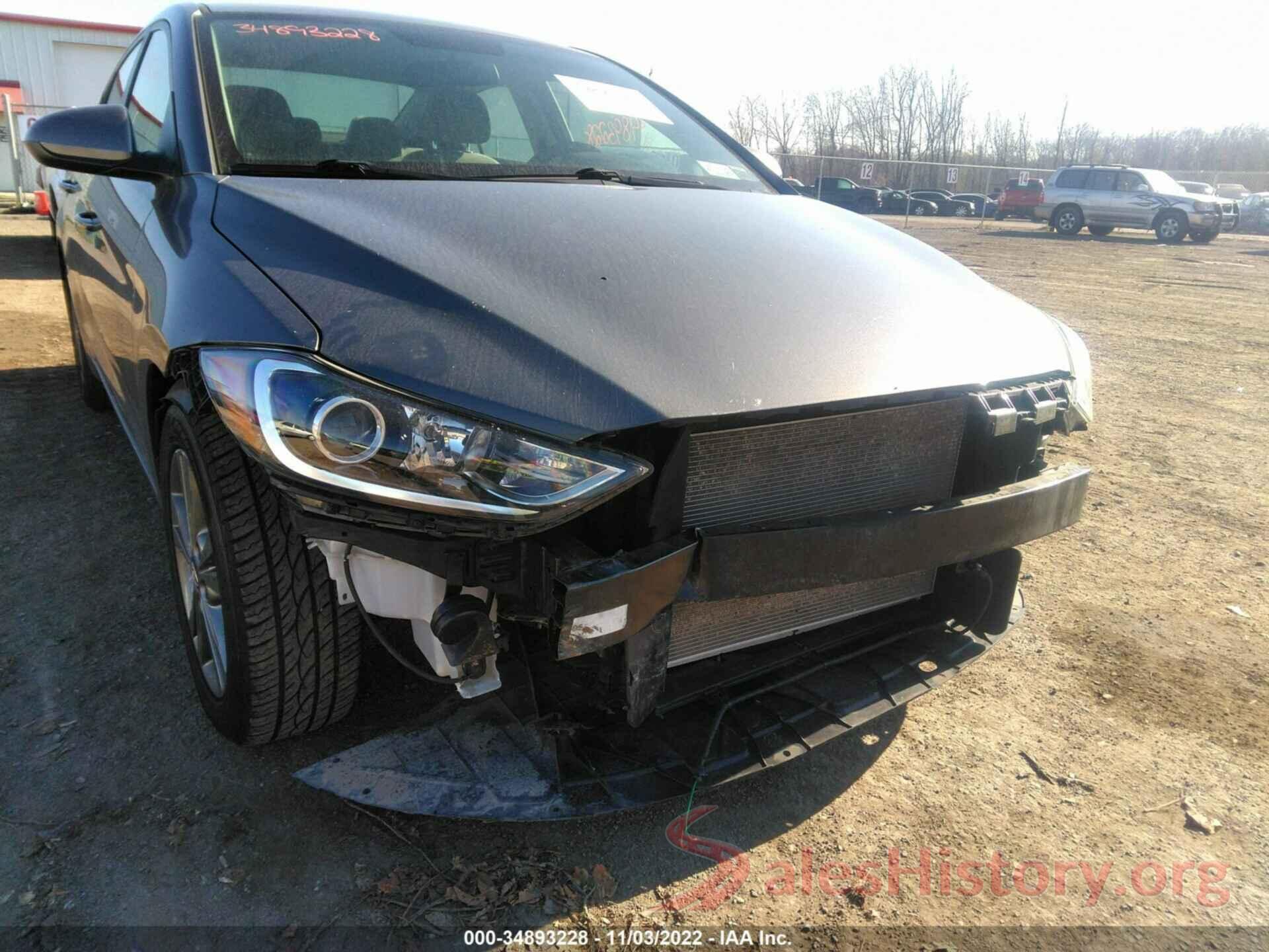 5NPD84LF1JH337685 2018 HYUNDAI ELANTRA