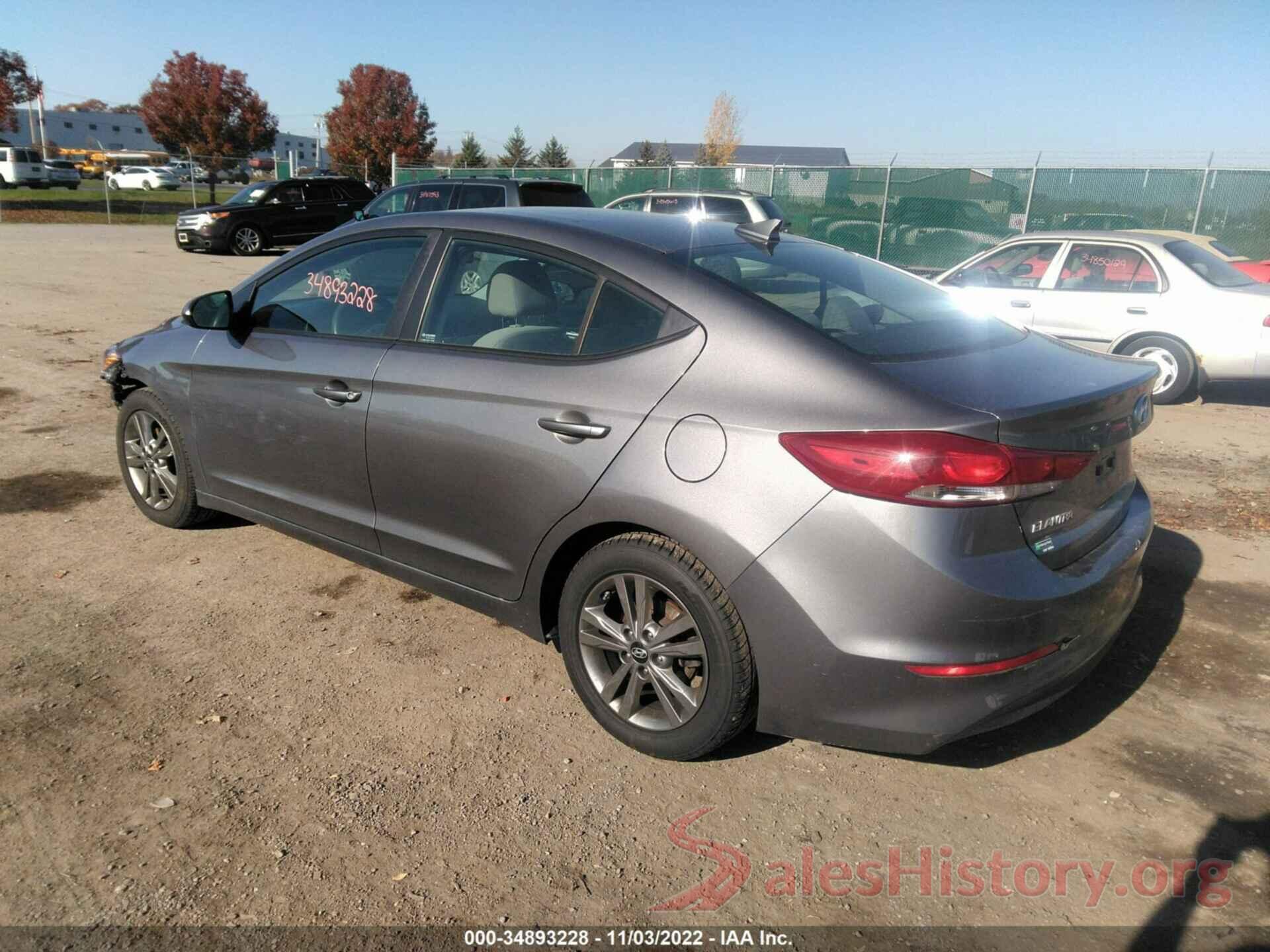 5NPD84LF1JH337685 2018 HYUNDAI ELANTRA