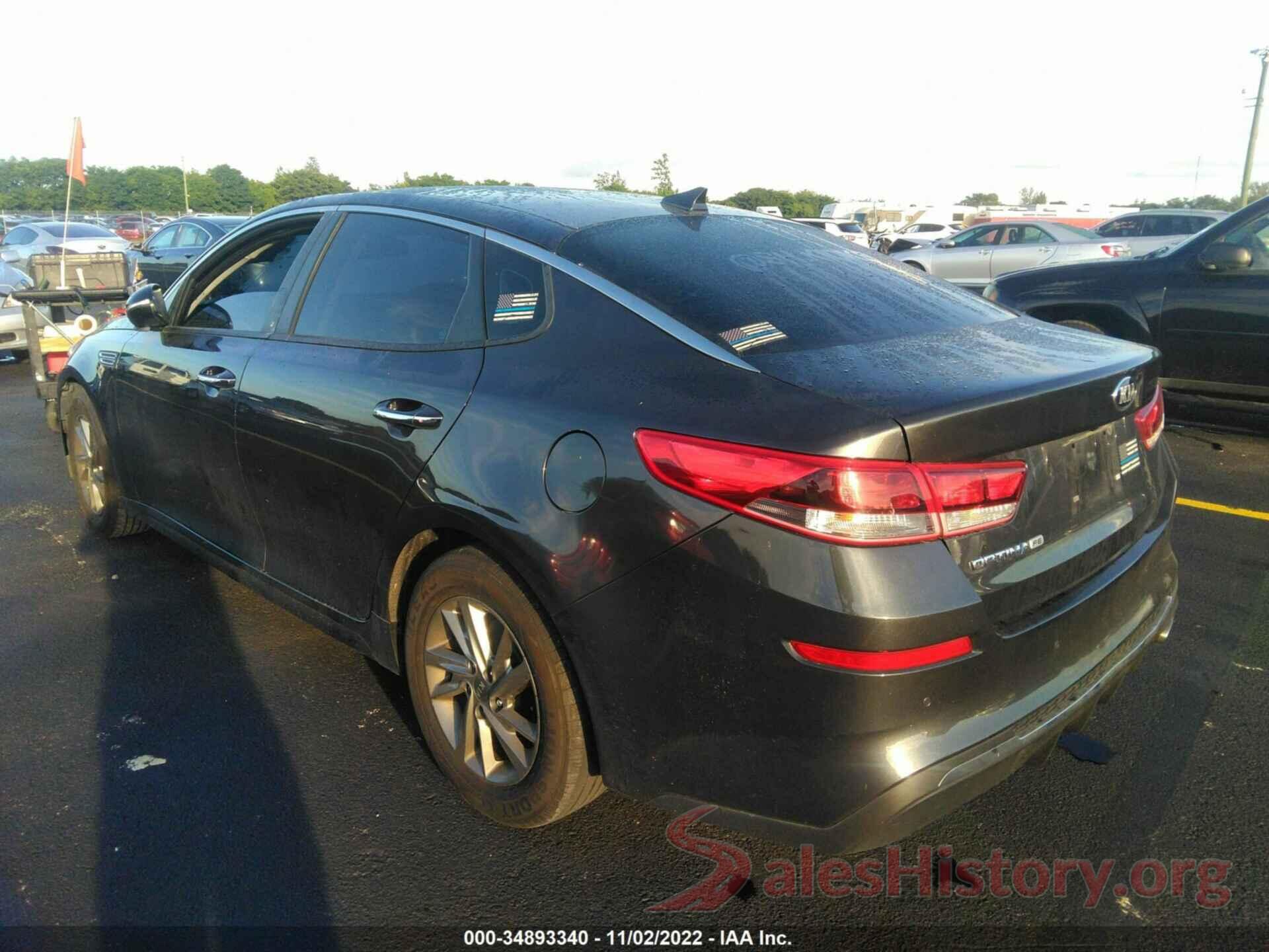 5XXGT4L39KG311558 2019 KIA OPTIMA