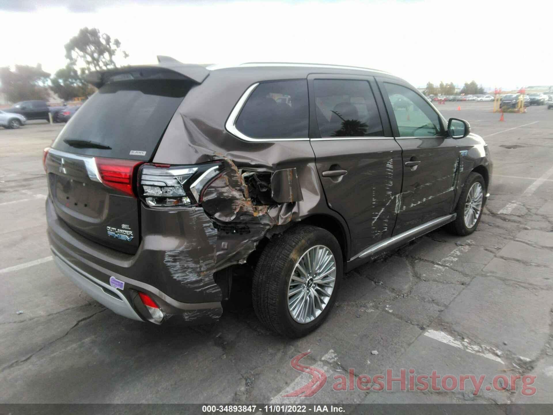 JA4J24A5XKZ054026 2019 MITSUBISHI OUTLANDER PHEV