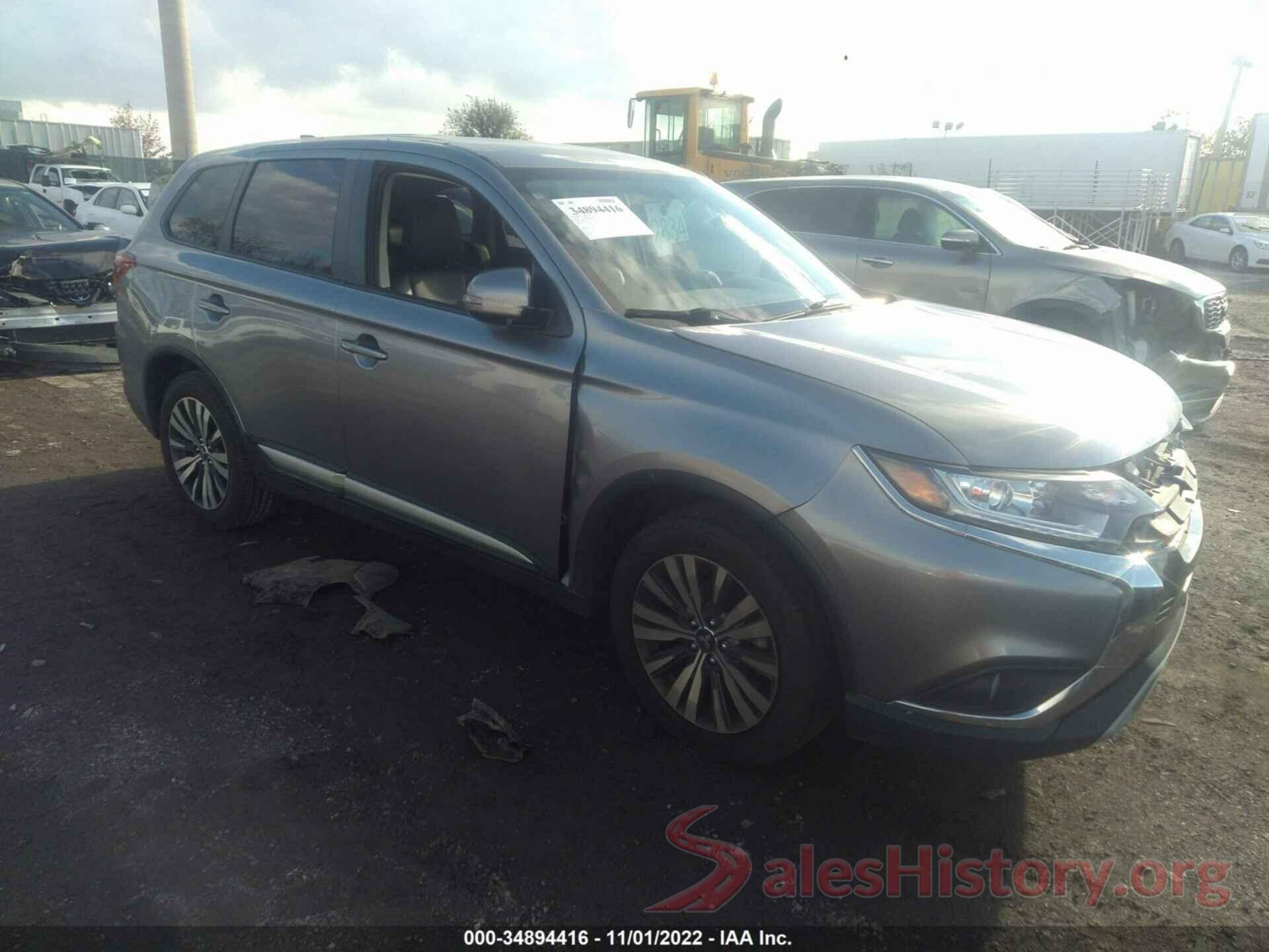 JA4AD3A3XKZ047225 2019 MITSUBISHI OUTLANDER