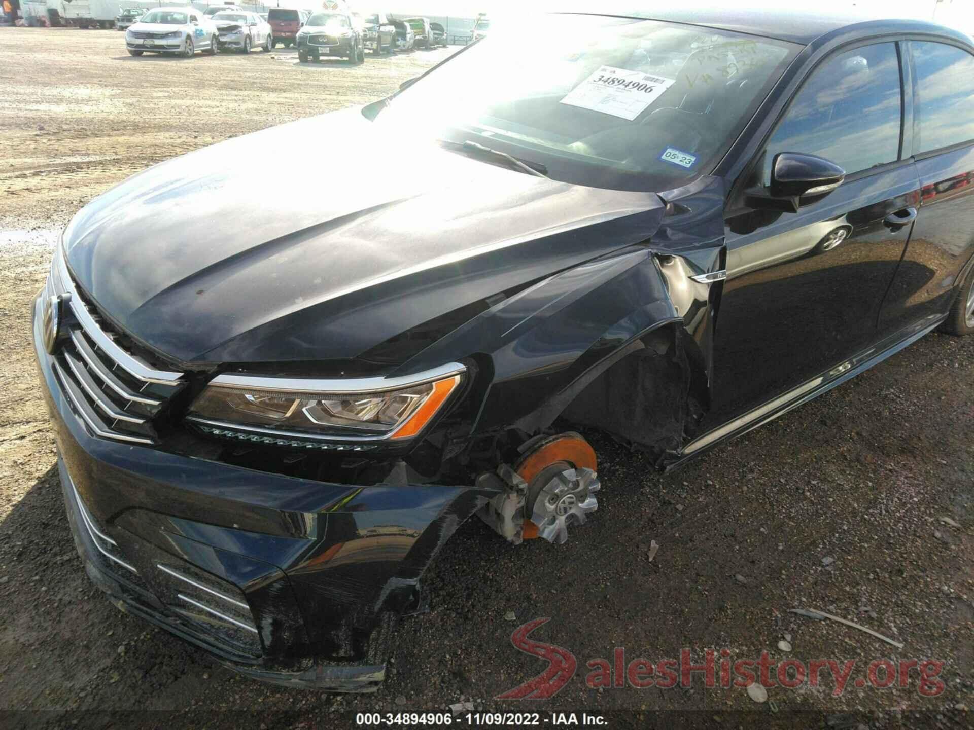 1VWAA7A38JC028936 2018 VOLKSWAGEN PASSAT