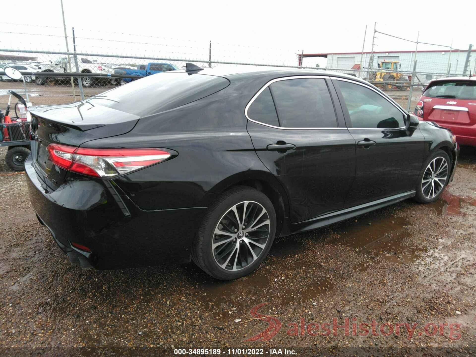 4T1B11HK7KU833724 2019 TOYOTA CAMRY