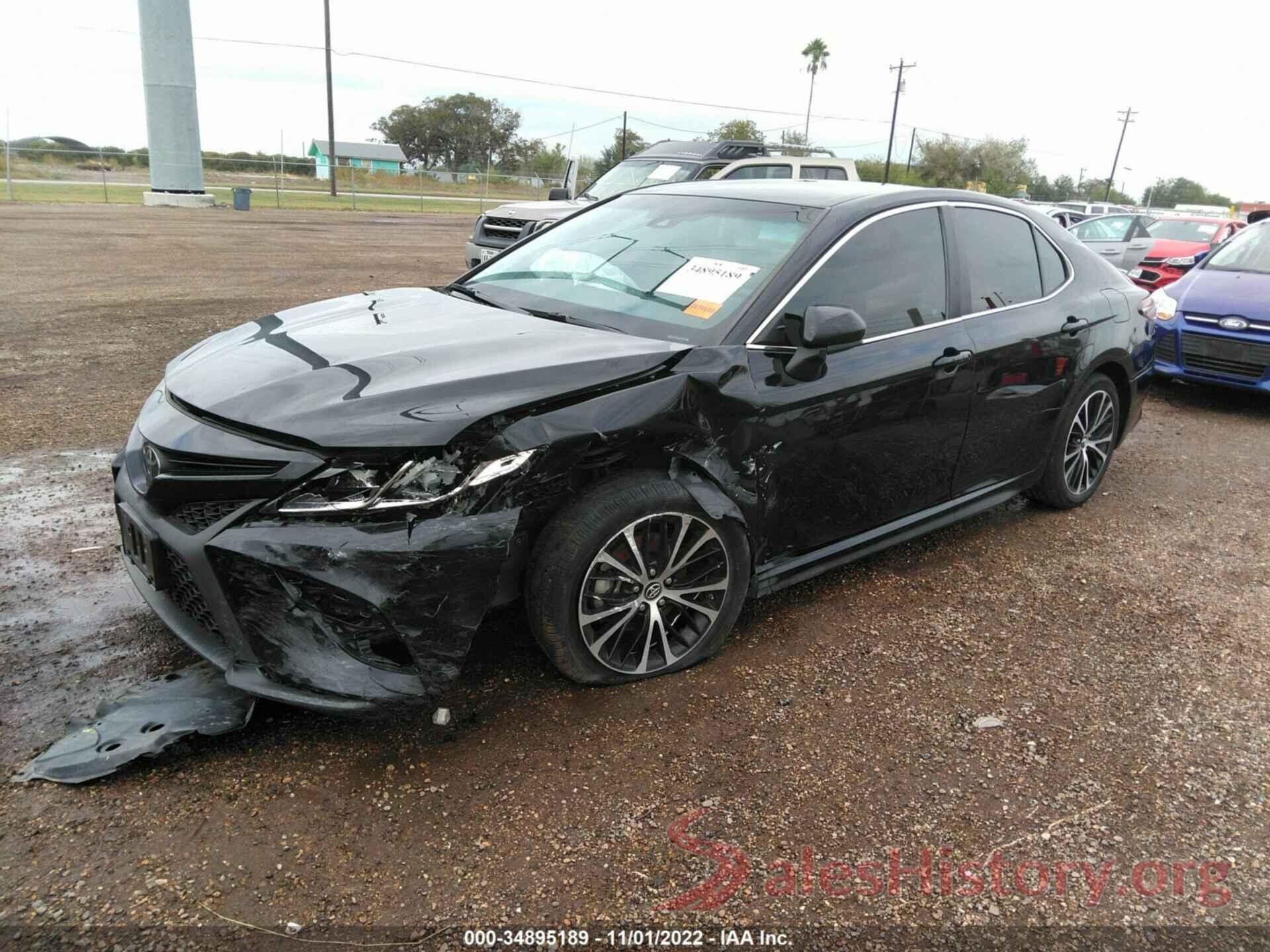 4T1B11HK7KU833724 2019 TOYOTA CAMRY