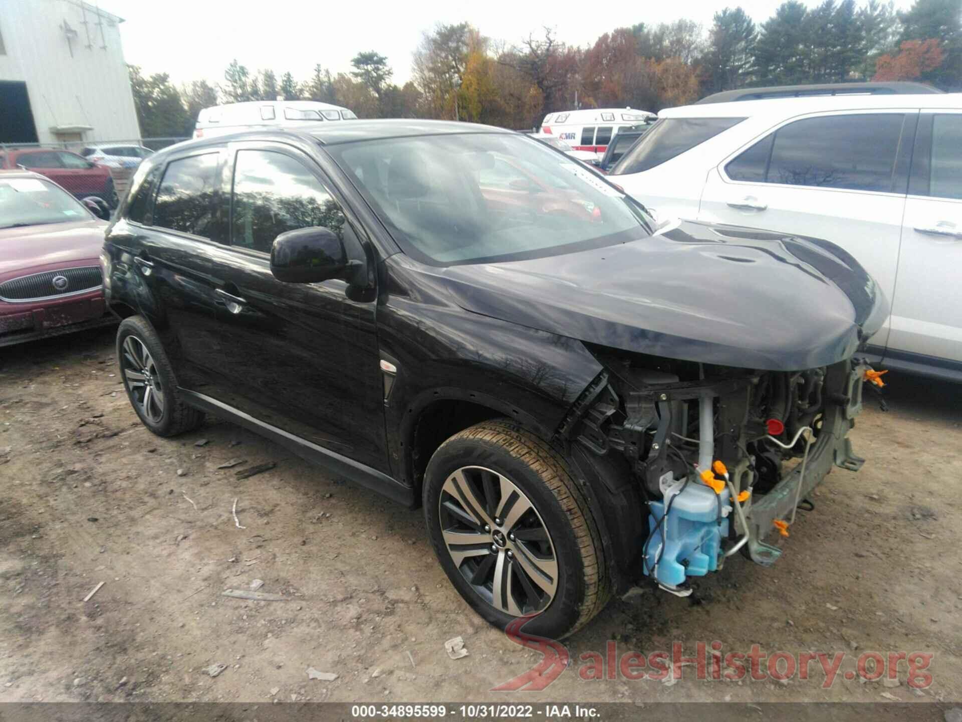 JA4AR3AU0LU008913 2020 MITSUBISHI OUTLANDER SPORT