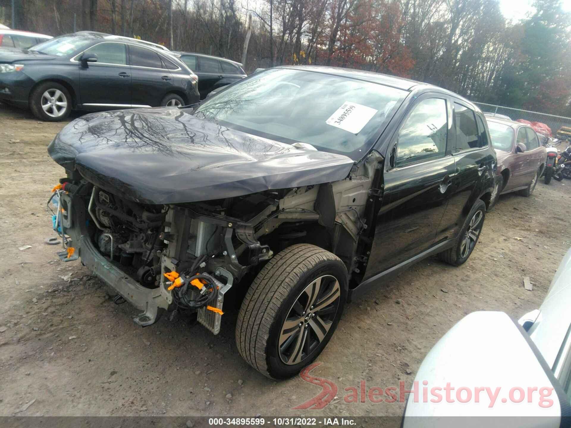 JA4AR3AU0LU008913 2020 MITSUBISHI OUTLANDER SPORT