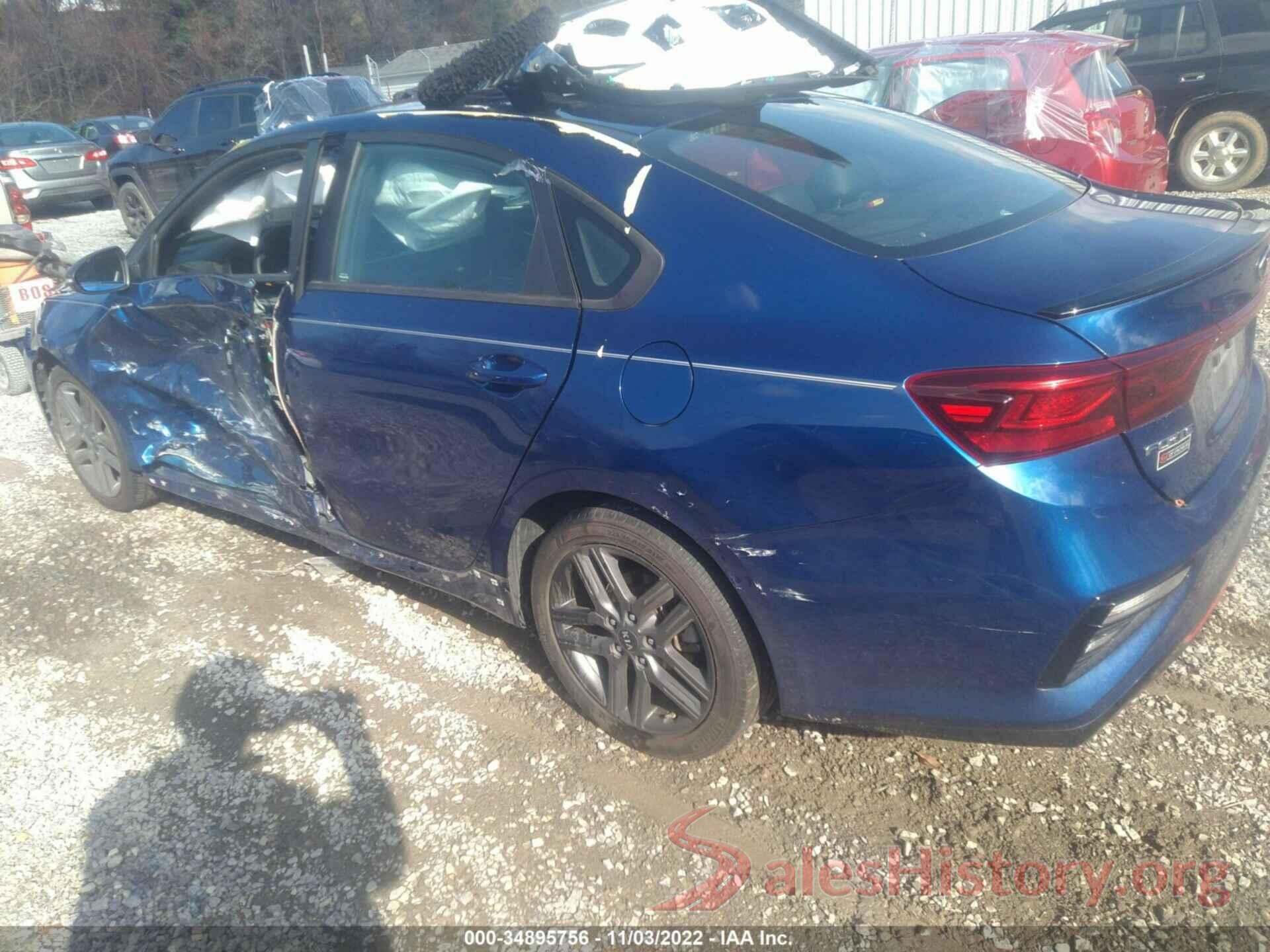 3KPF34AD7LE240653 2020 KIA FORTE