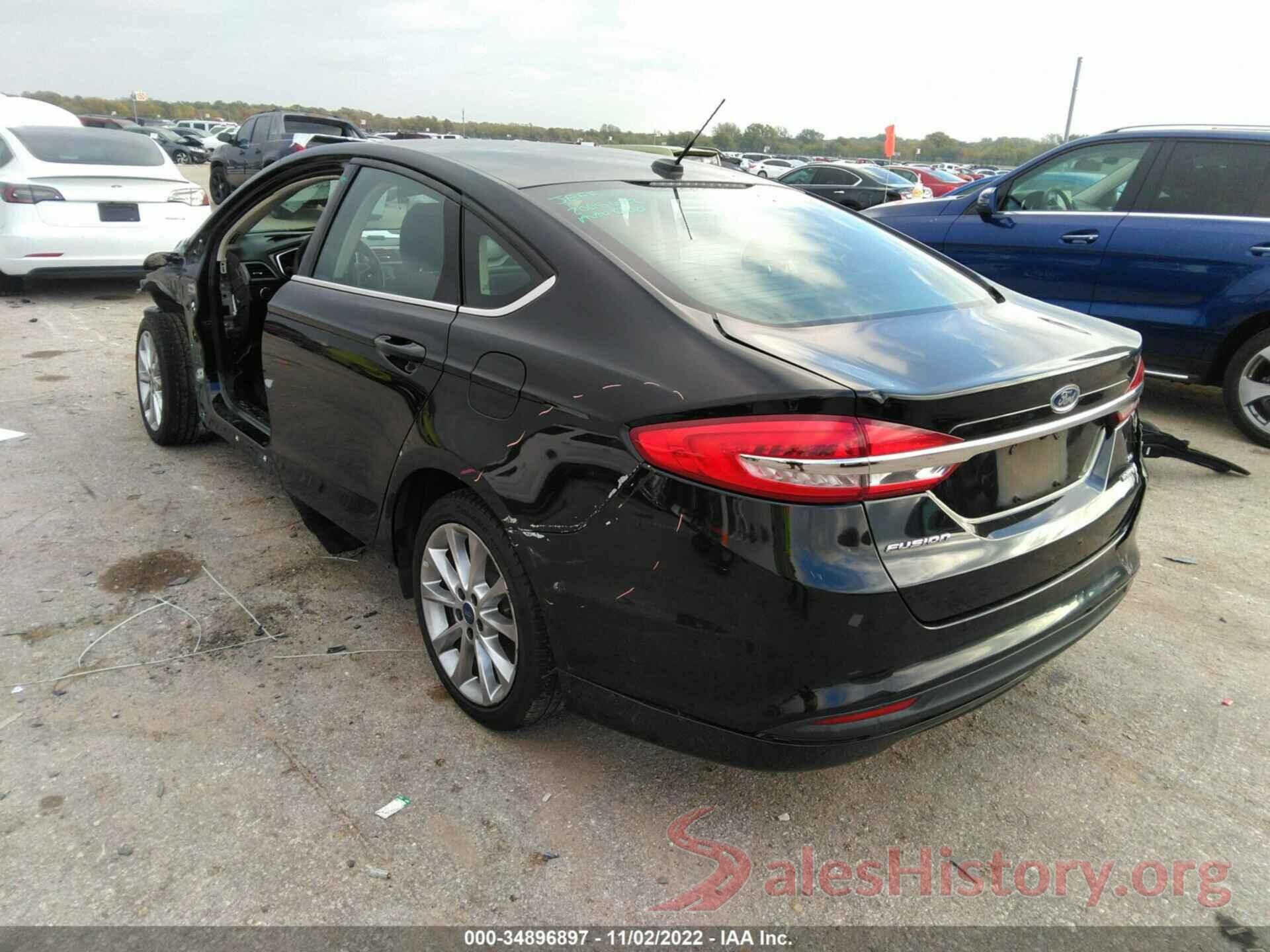 3FA6P0LU0HR384738 2017 FORD FUSION