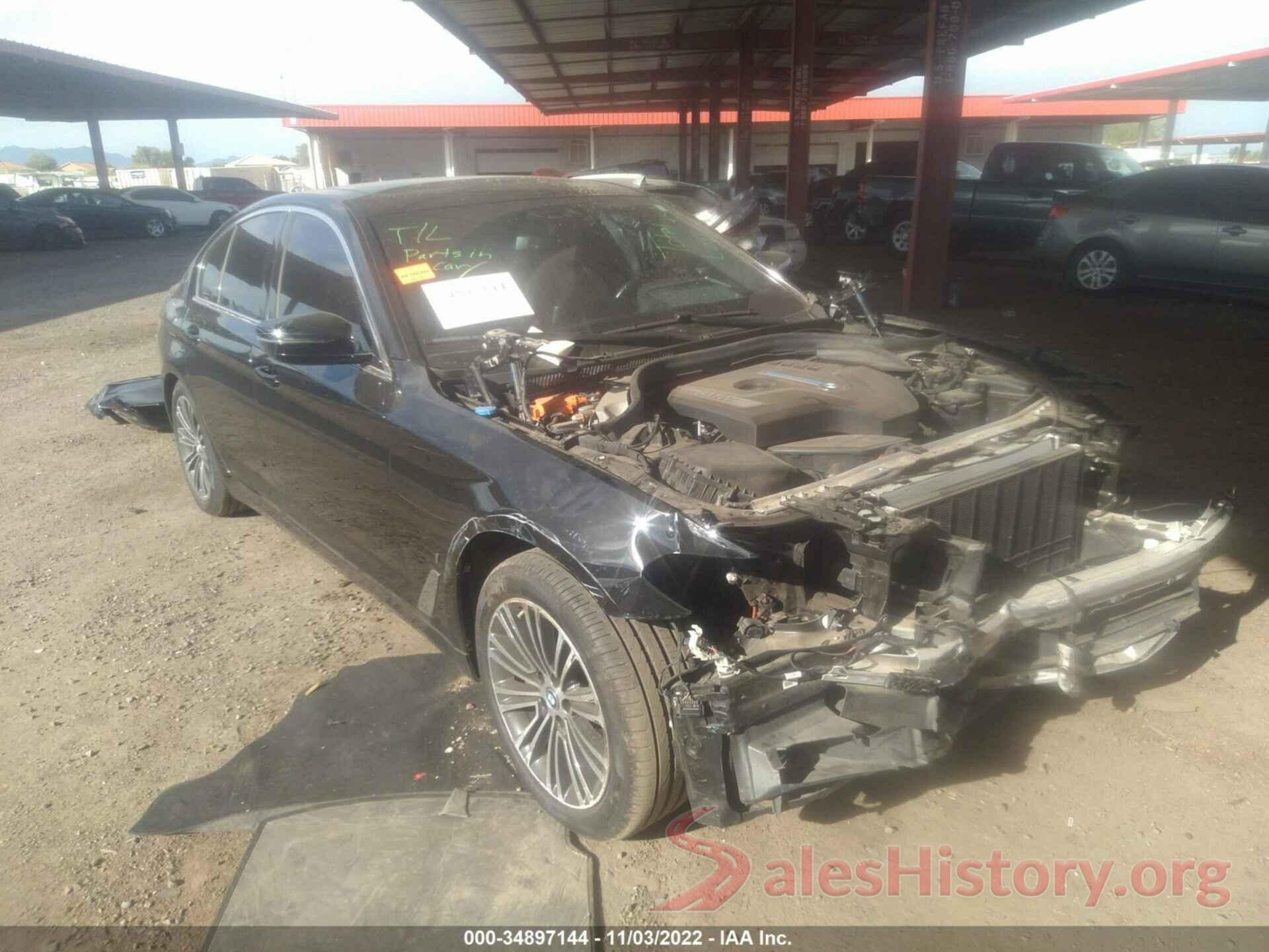 WBAJA9C59KB388671 2019 BMW 5 SERIES