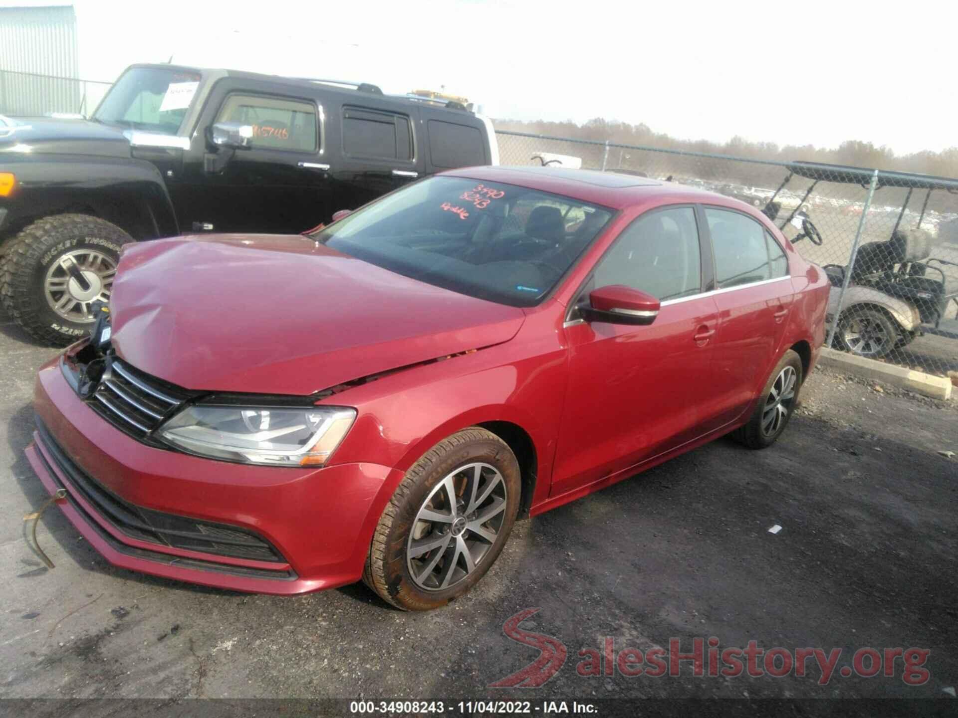 3VWDB7AJ1HM280545 2017 VOLKSWAGEN JETTA