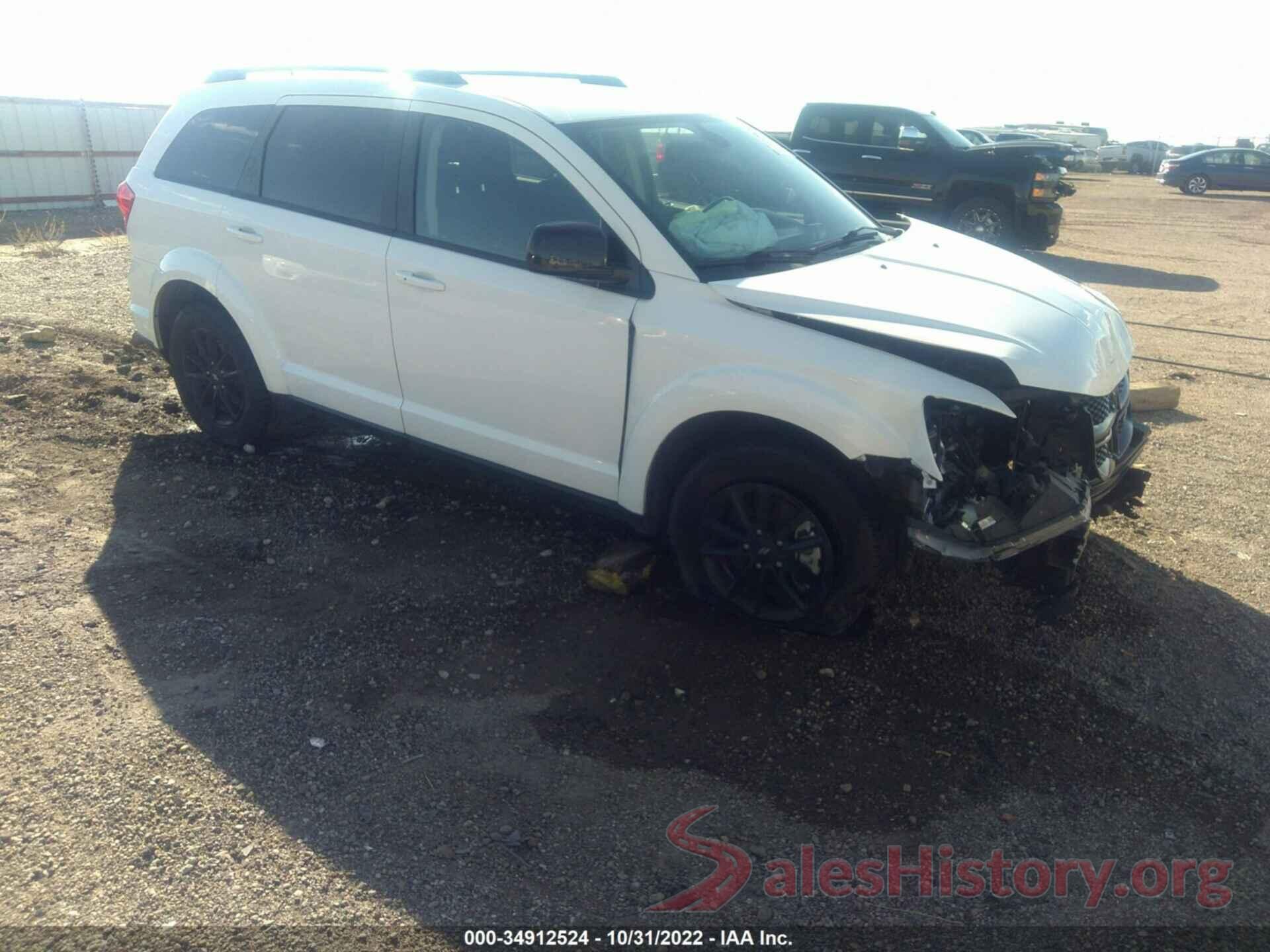 3C4PDCBBXKT848489 2019 DODGE JOURNEY