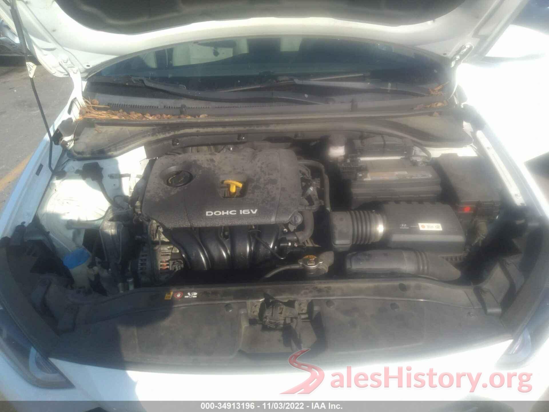 5NPD84LF2HH092812 2017 HYUNDAI ELANTRA