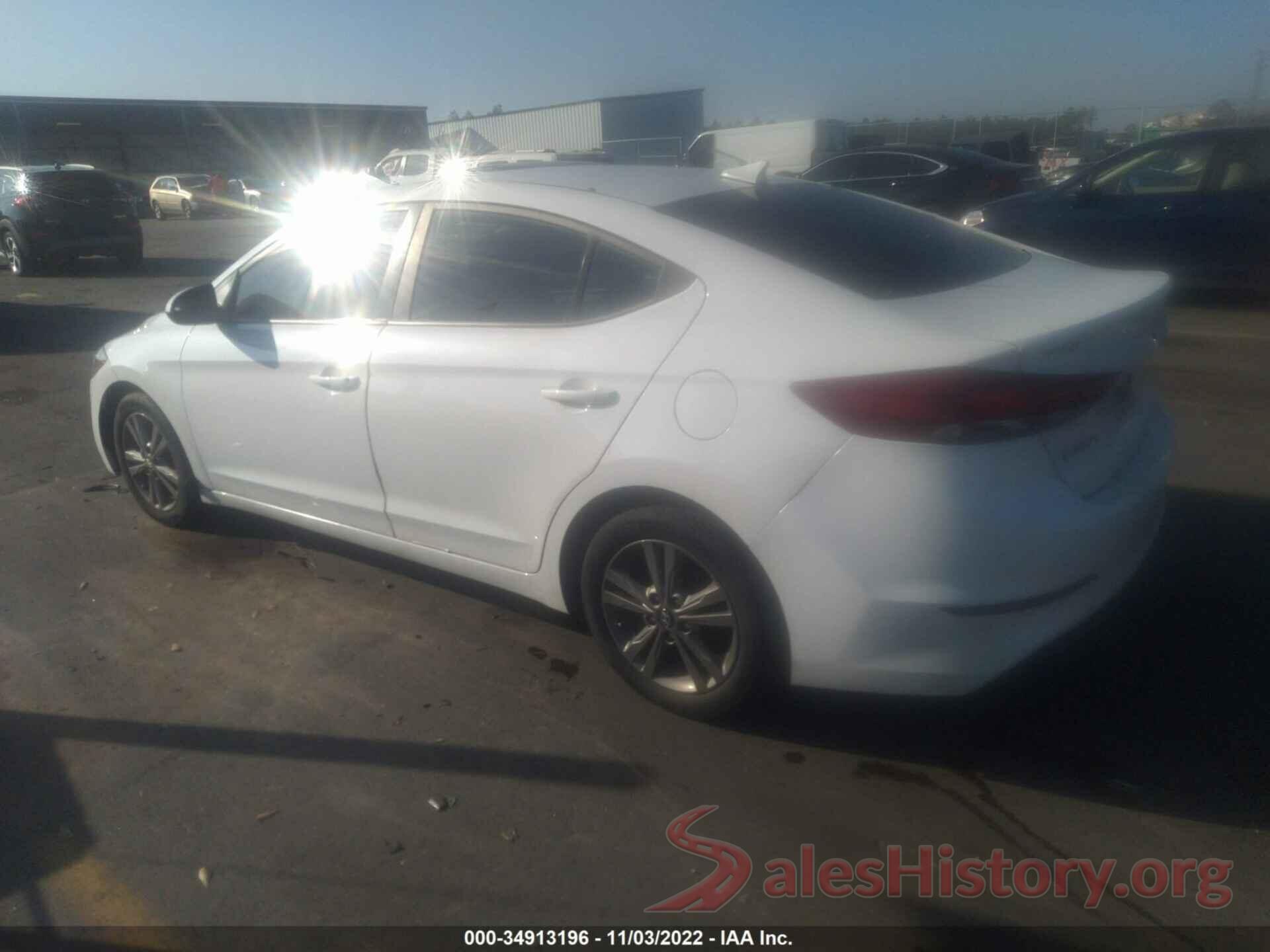 5NPD84LF2HH092812 2017 HYUNDAI ELANTRA