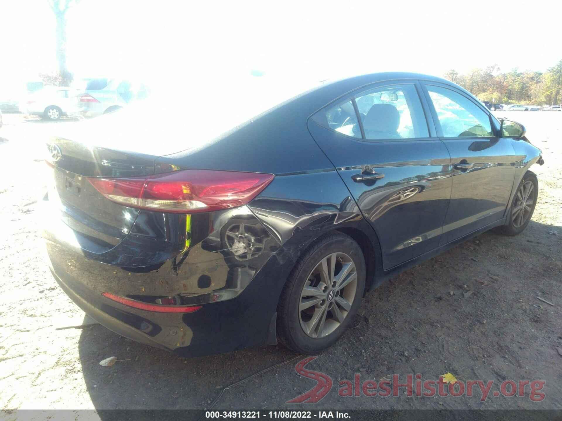 5NPD84LF9JH385824 2018 HYUNDAI ELANTRA